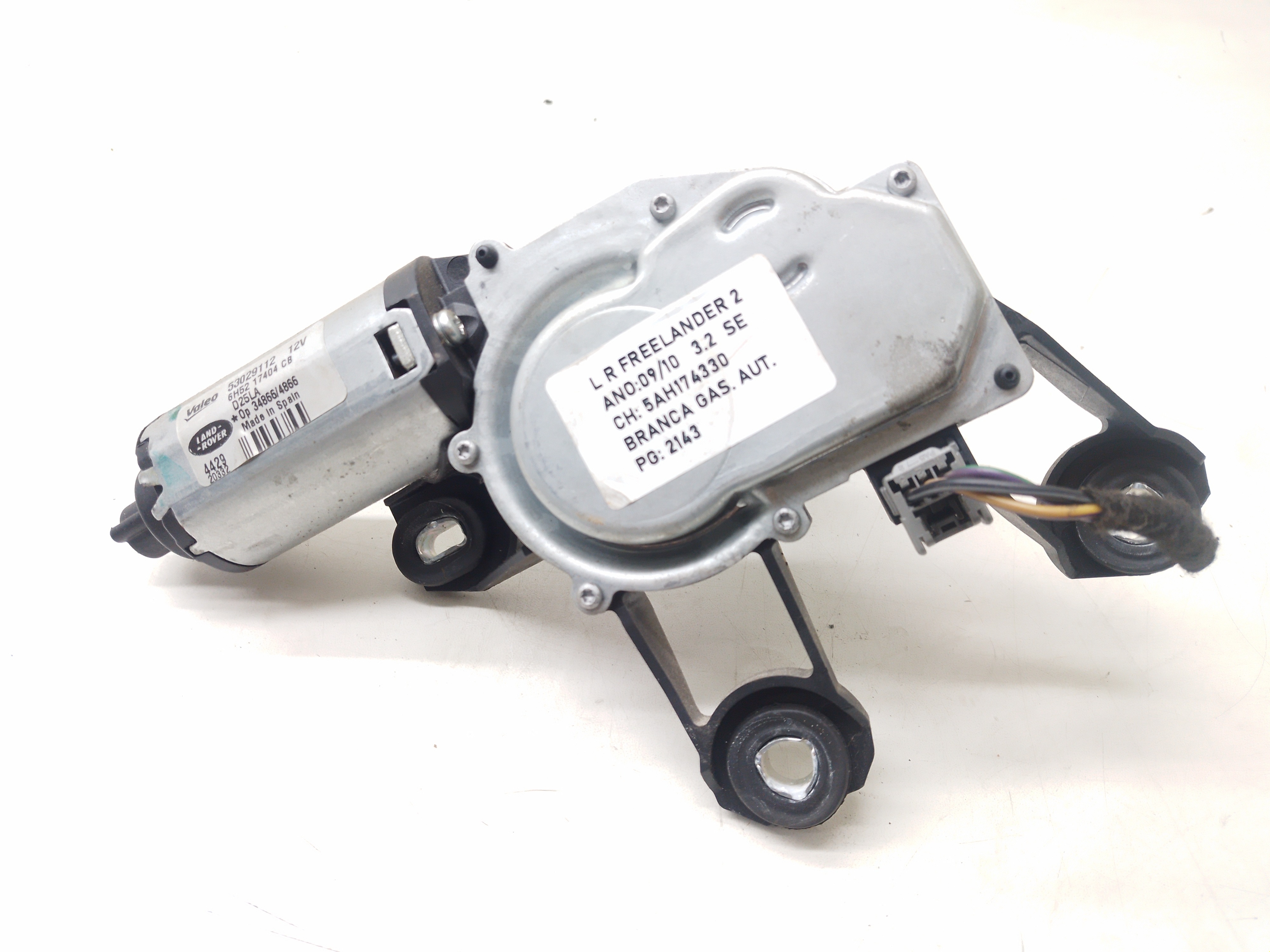 Motor Limpador Vigia Traseiro Freelander 2 3.2 2009 / 2010