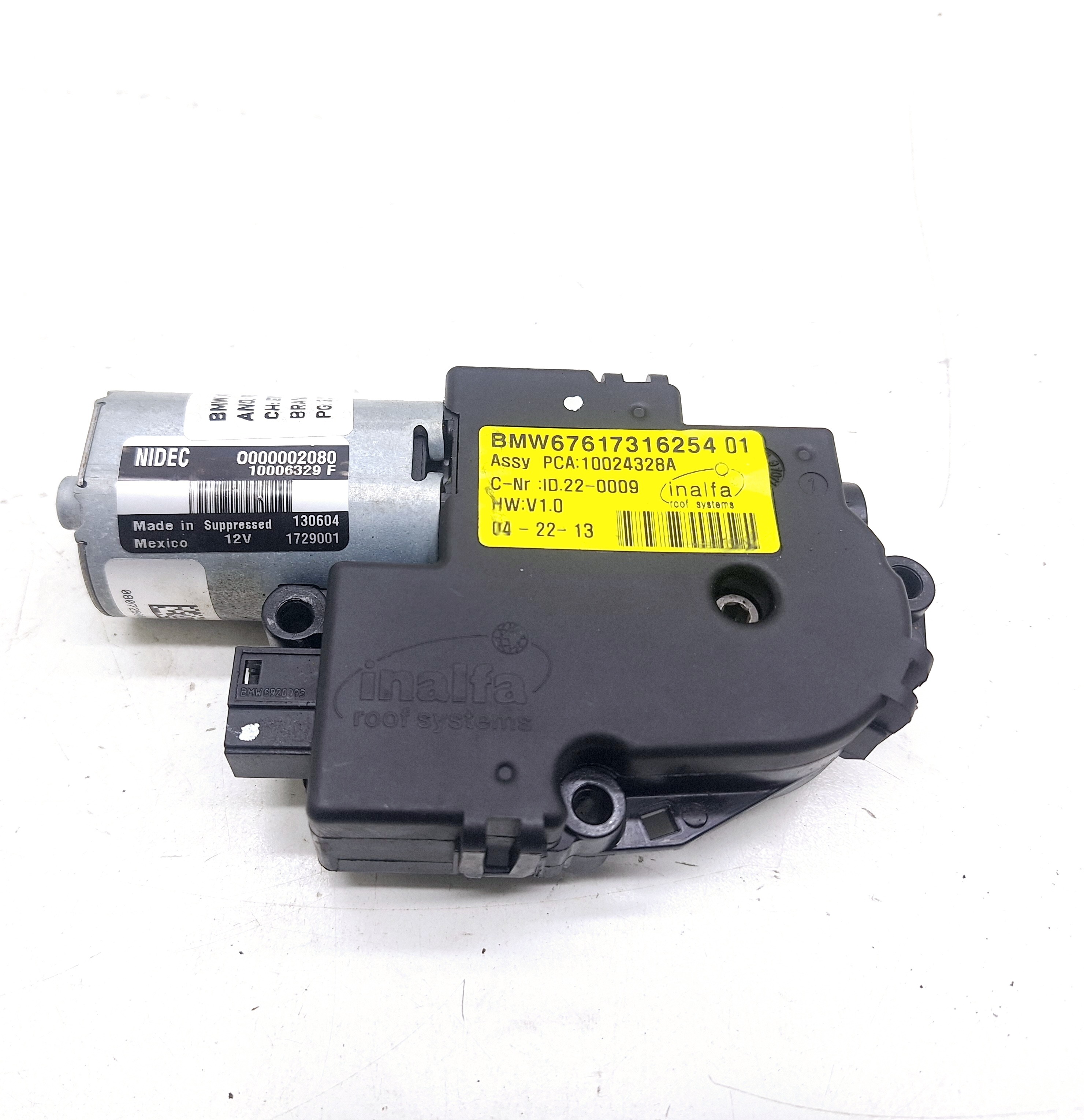 Motor Teto Solar Bmw X1 2.0 Turbo 2013/ 2014 Nº0000002080