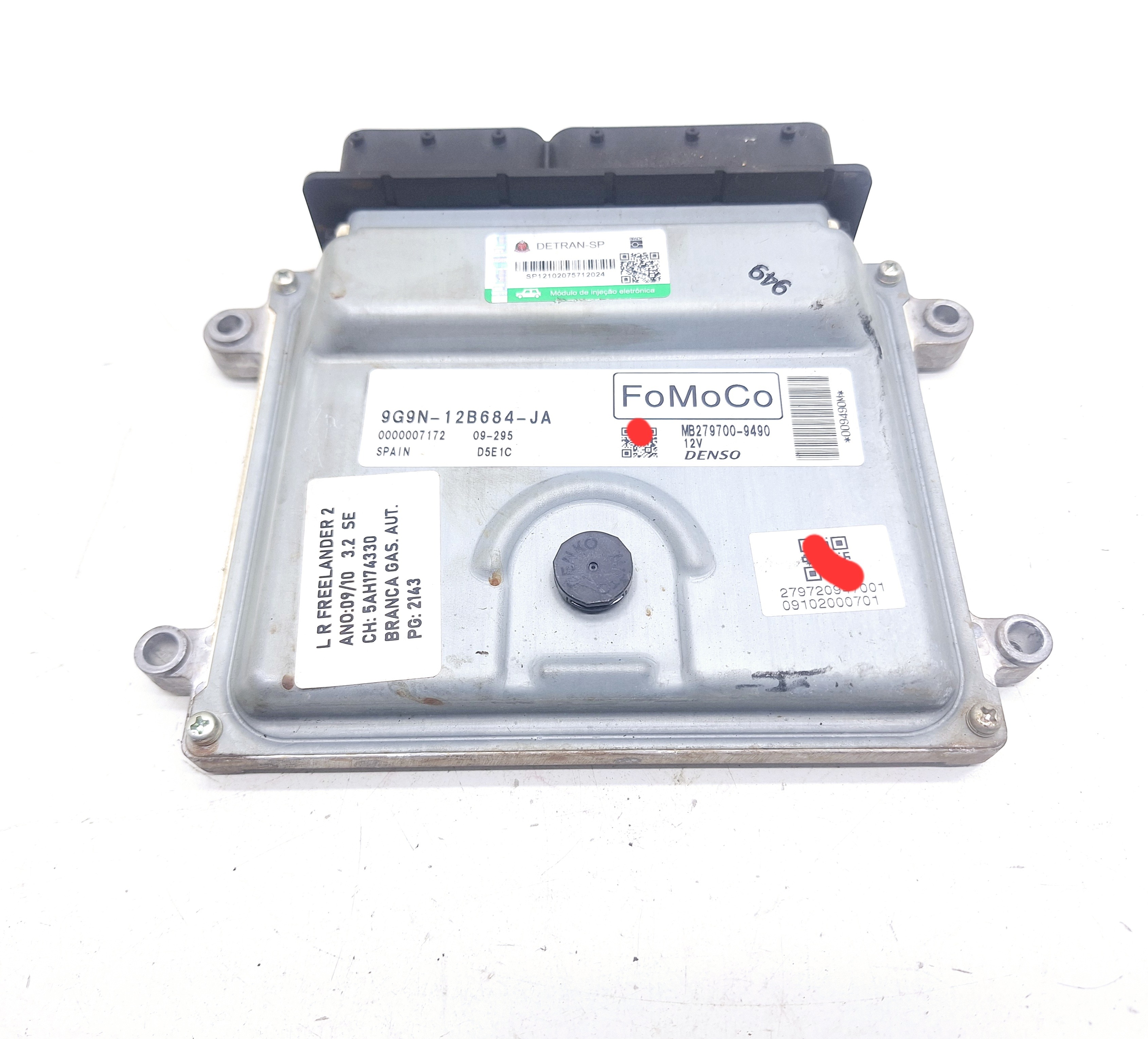 Módulo Injeção Freelander 2 3.2 2009/ 2010 Nº9g9n12b684ja
