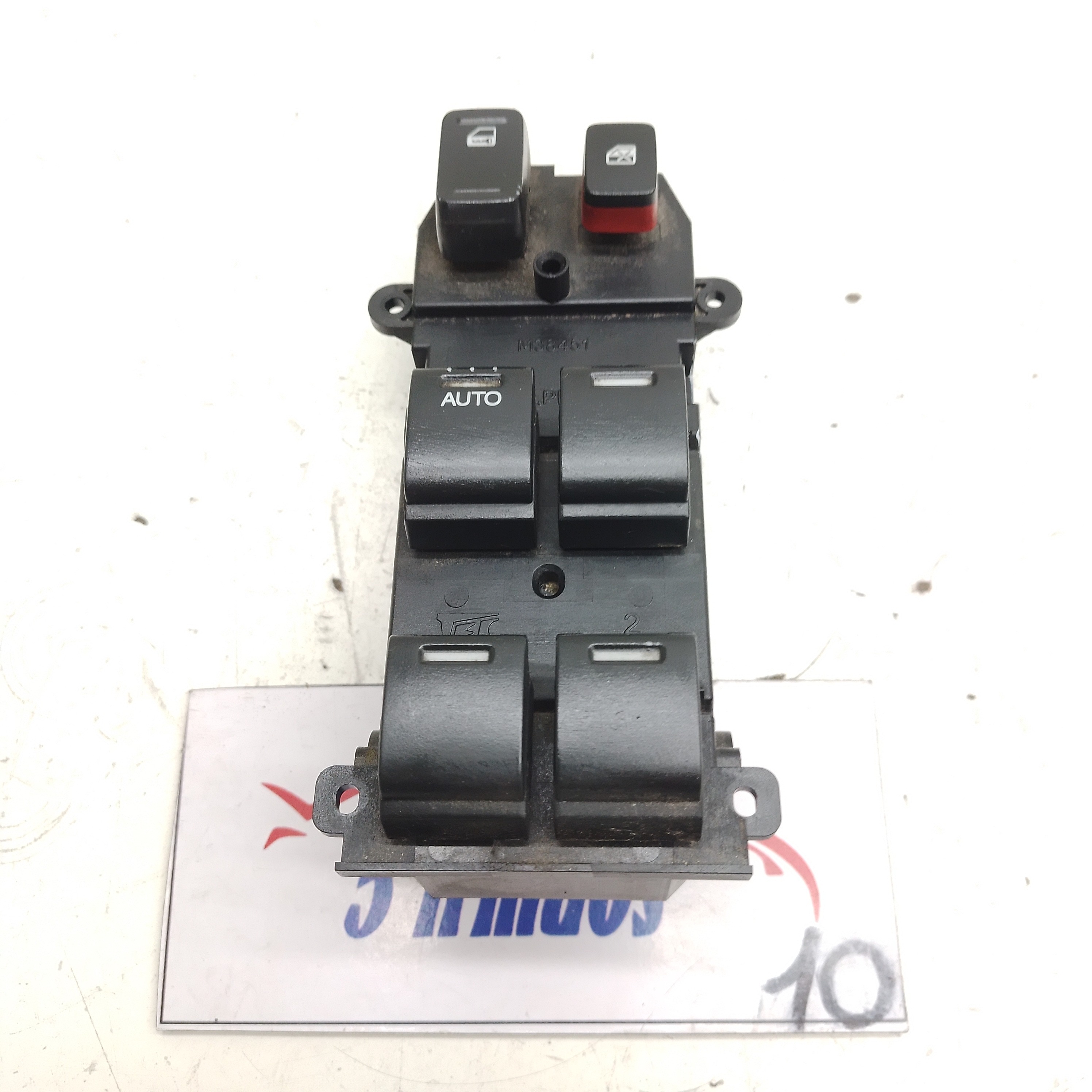 Comando Vidro Dianteiro Esquerdo Honda Crv 2.0 2009 / 2010