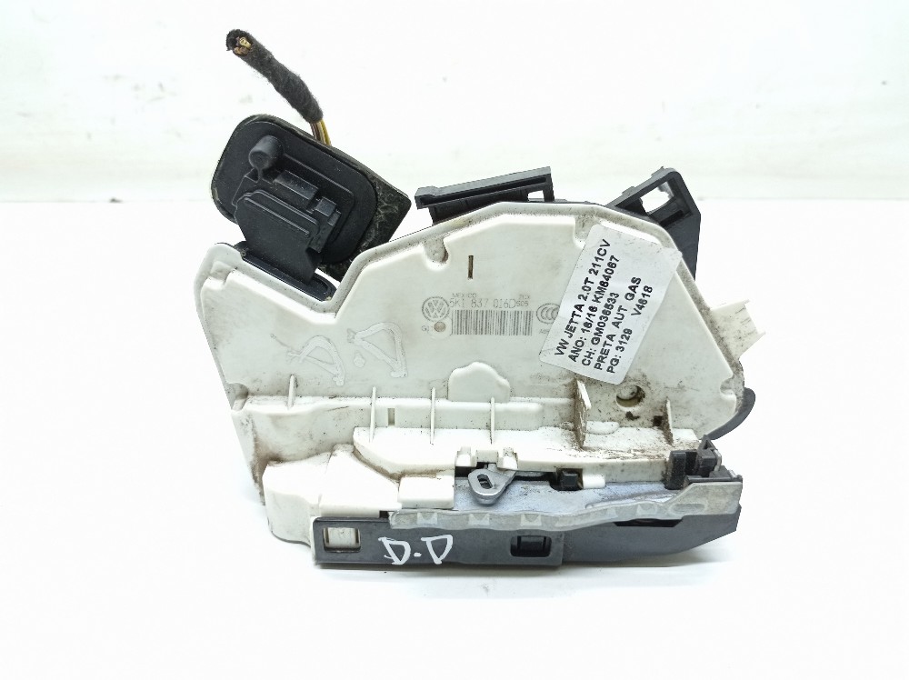 Fechadura Porta Dianteira Direita Vw Jetta Tsi 2.0 2016