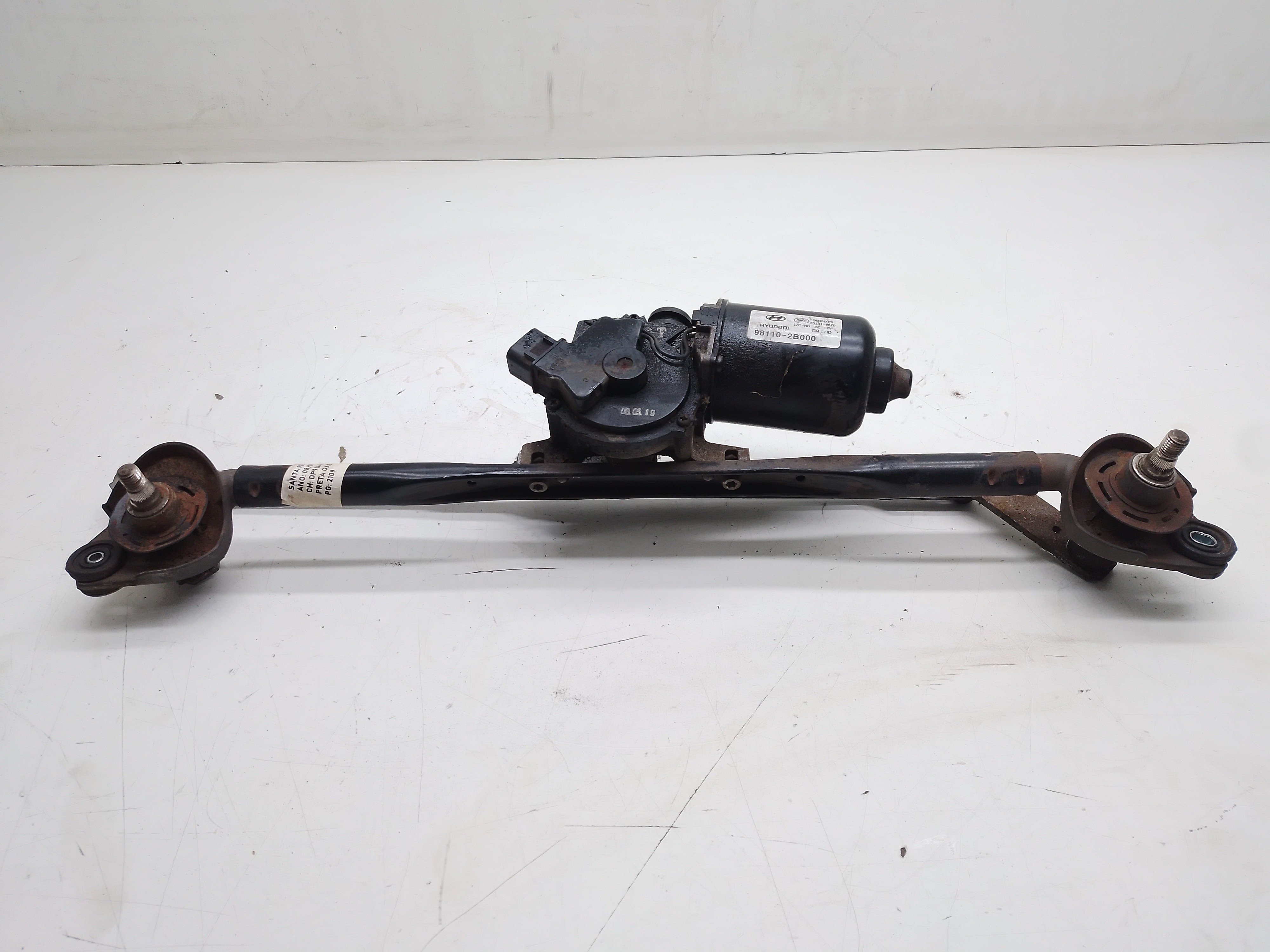 Motor Limpador Parabrisa Hyundai Santa Fé 2.7 2008 / 2009