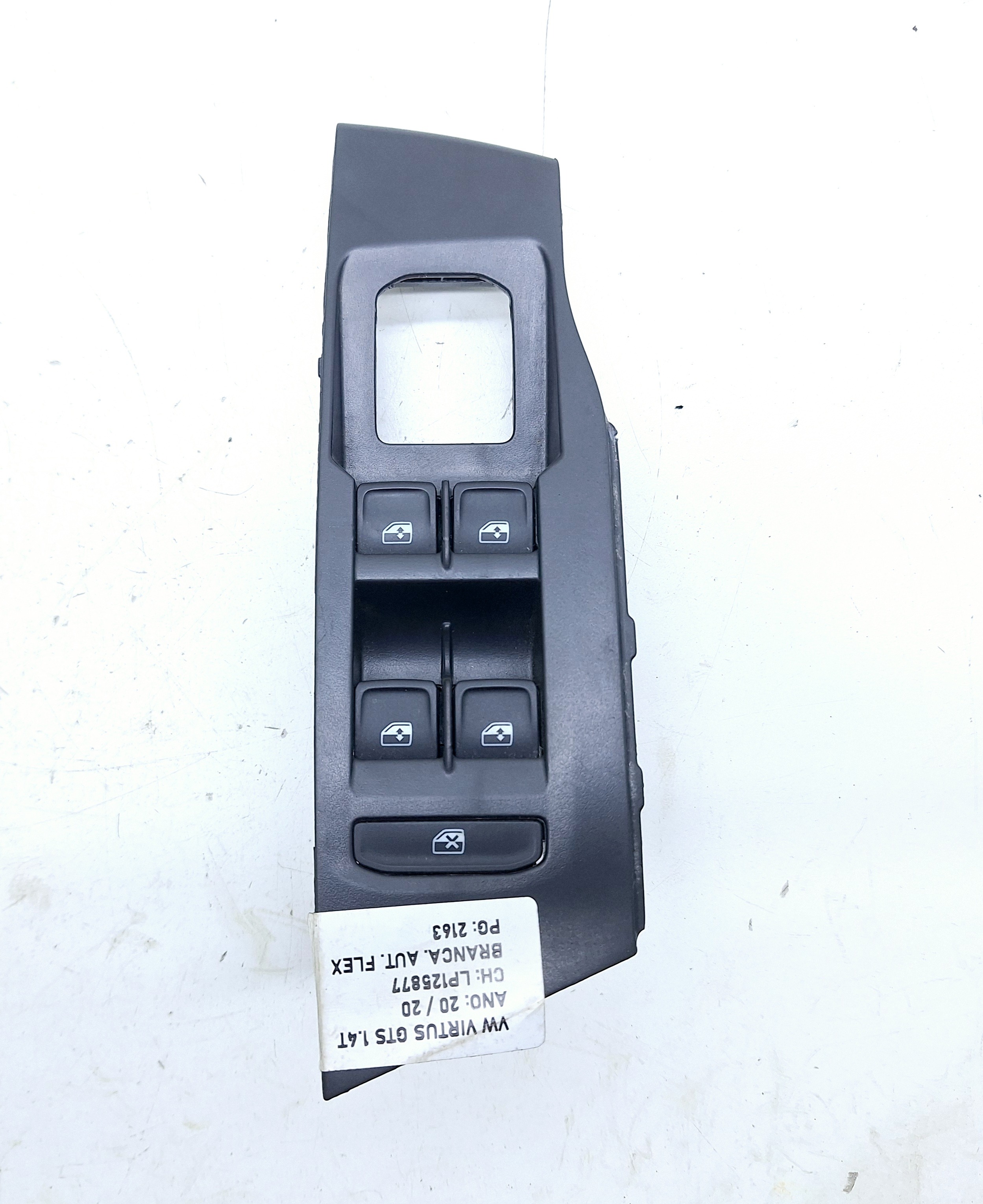 Comando Vidro Dianteiro Esquerdo Virtus 1.4 2020 5g0959857f