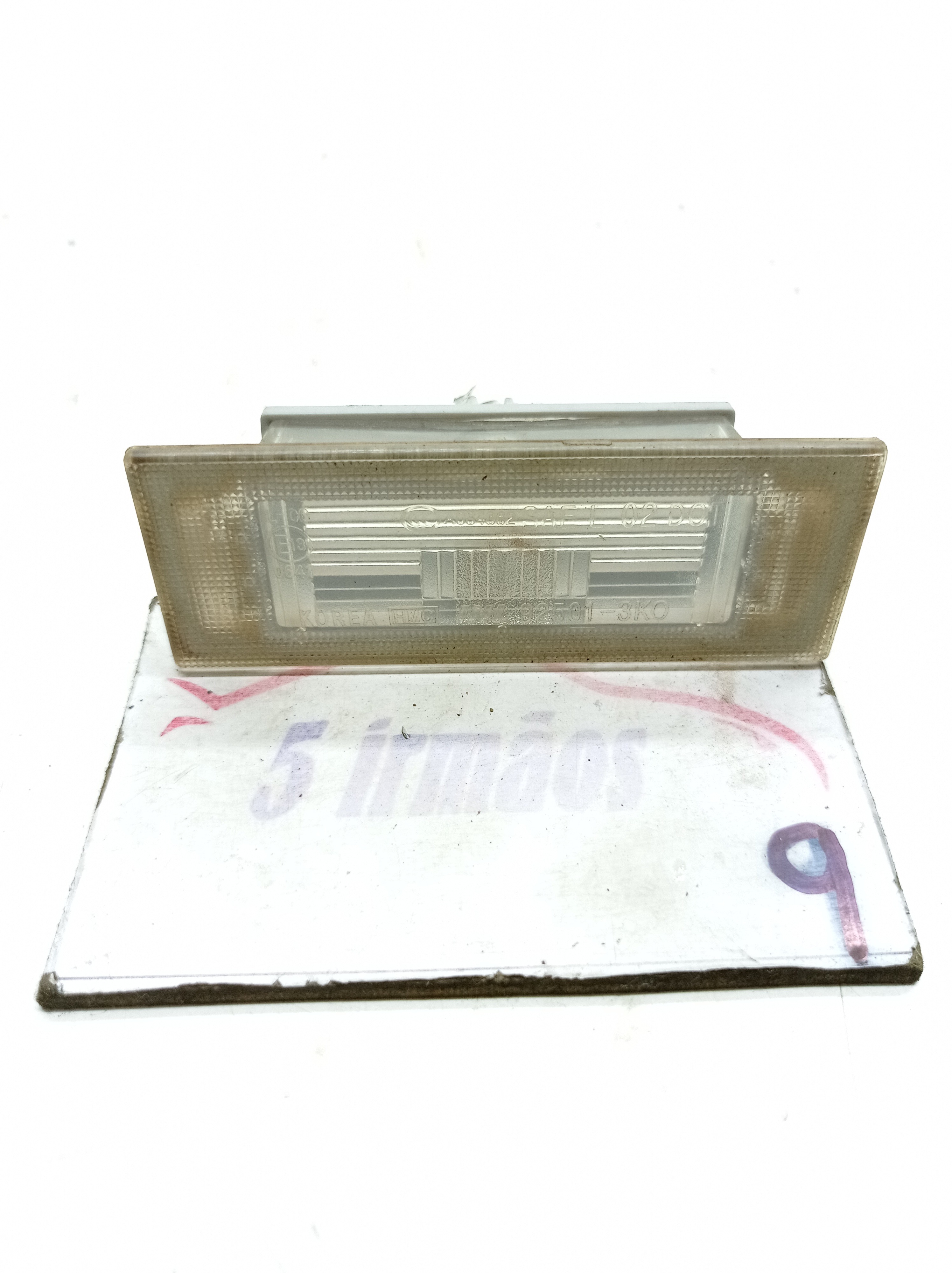 Luz Placa Kia Sorento 2.4 2017 / 2018 Nº925013k000