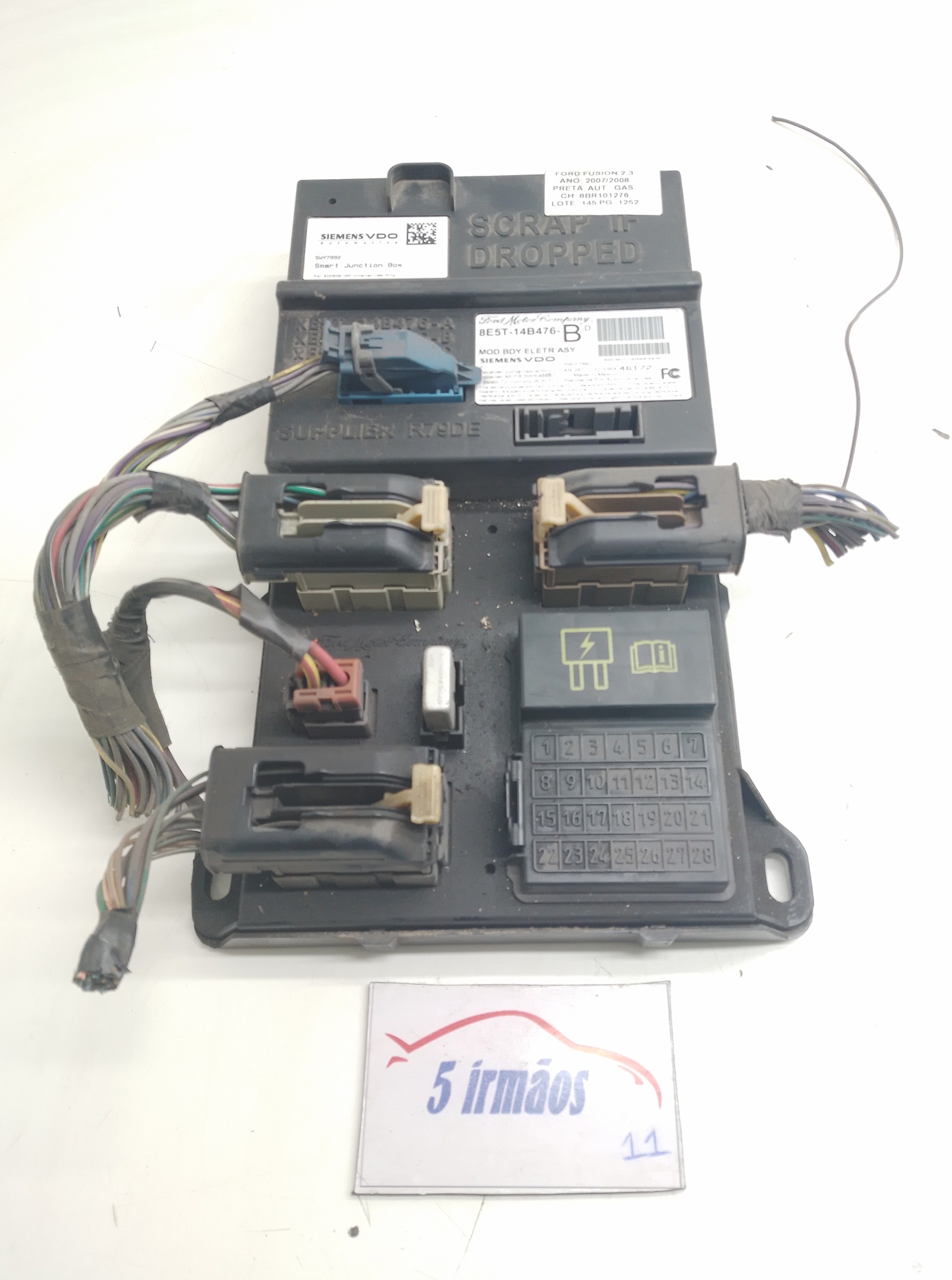 Módulo Bsi Ford Fusion 2.3 2007 / 2008 N8e5t14b476