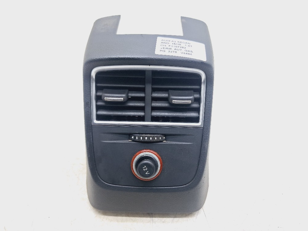 Difusor Ar Traseiro Audi A3 Sedan 1.8 2015 8v0857042