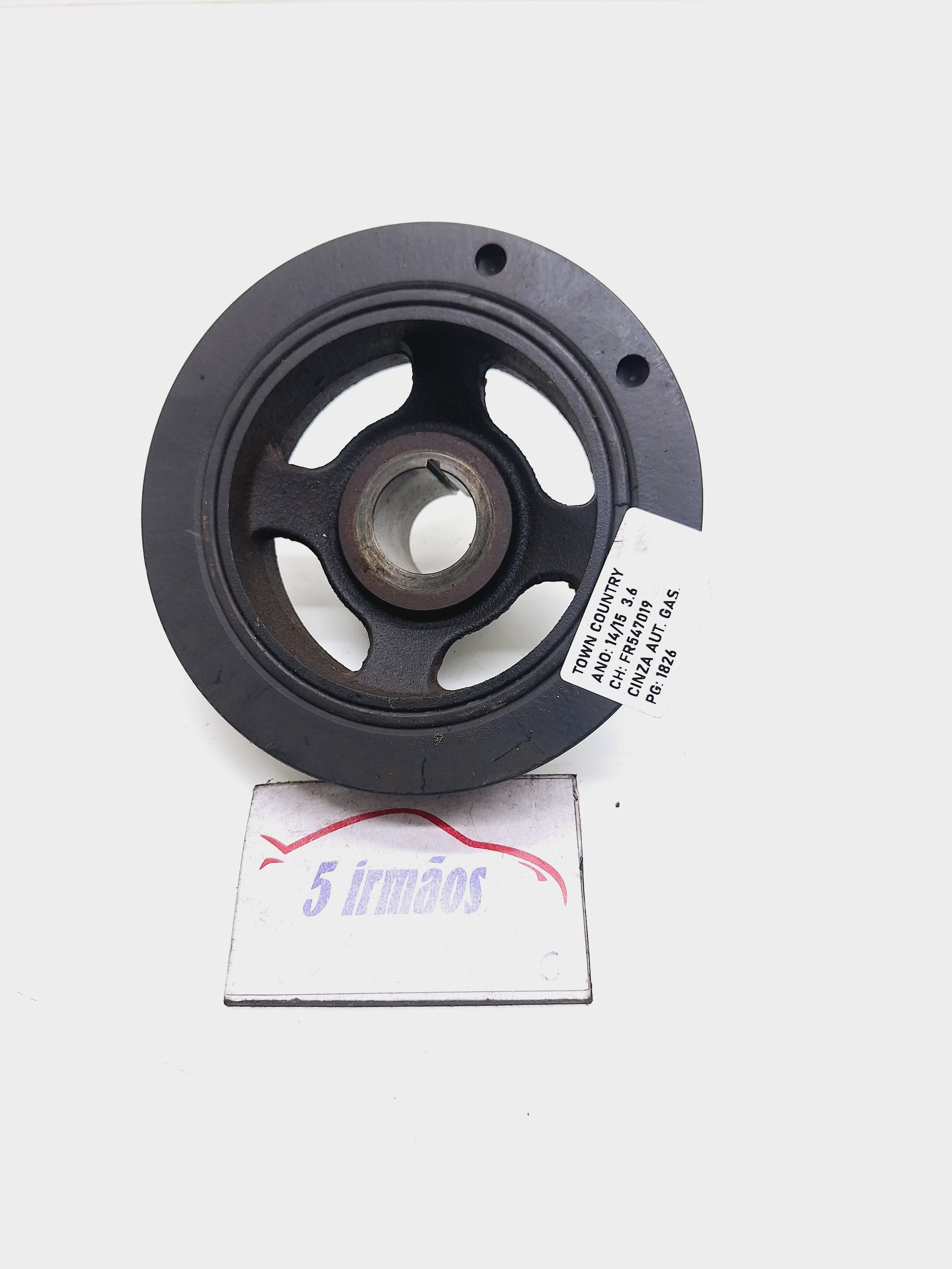 Polia Virabrequim Chrysler Town Country 3.6 V6 2014/2015