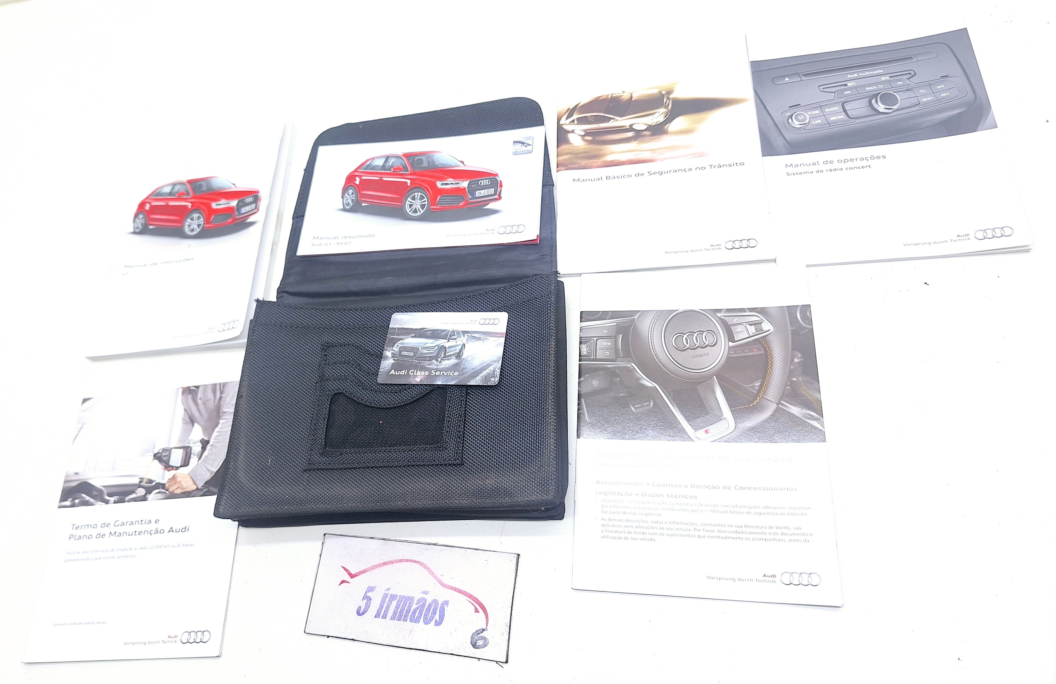Manual Proprietário Audi Q3 Tfsi 2.0 Turbo 2015/2016 5
