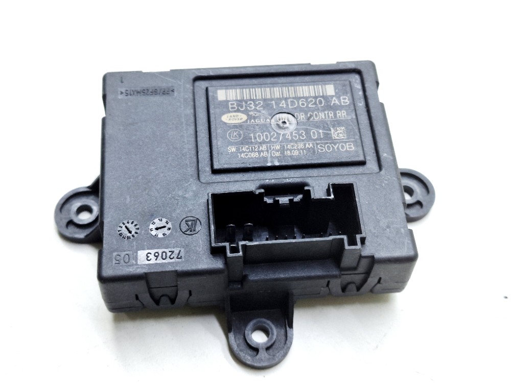 Módulo Porta Traseira Direita Evoque 2.0 2012 Bj3214d620ab