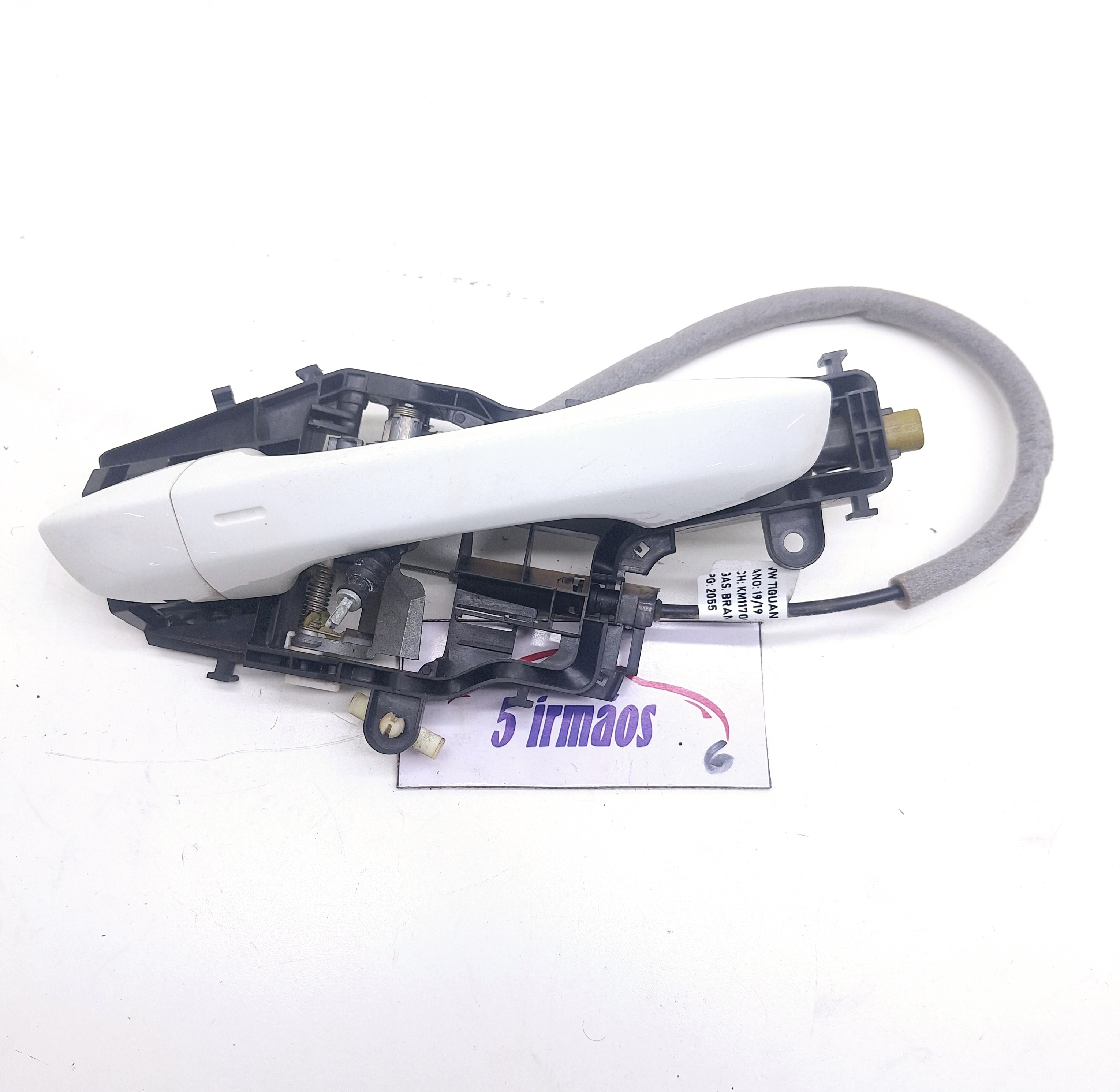 Maçaneta Externa Dianteira Direita Vw Tiguan Tsi 2.0 2019 Branco