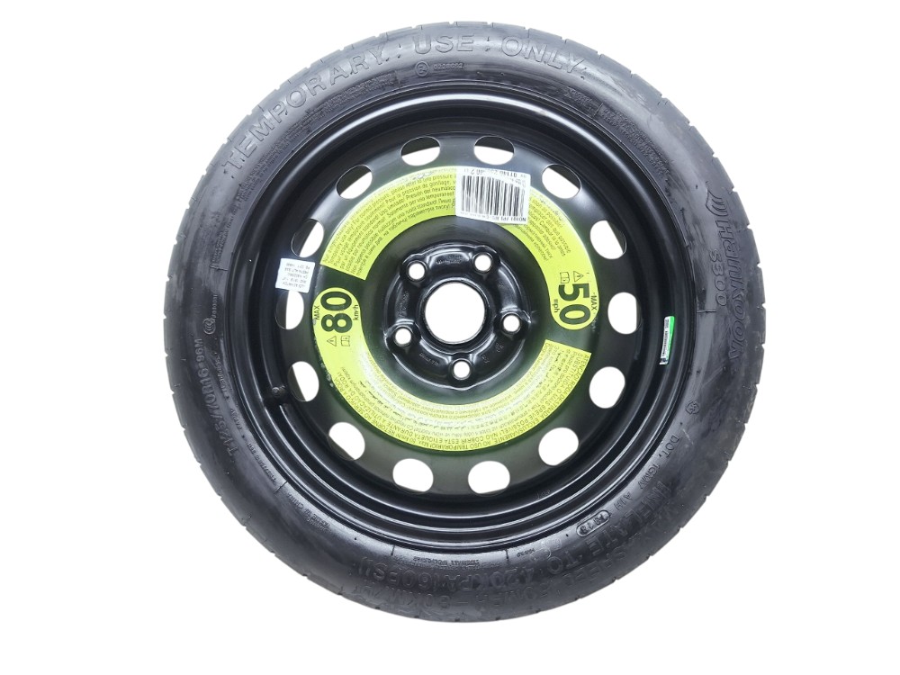 Roda Estepe Aro 16 125/ 70 A3 Hatch 1.4 2019 5q0601027bj Preto