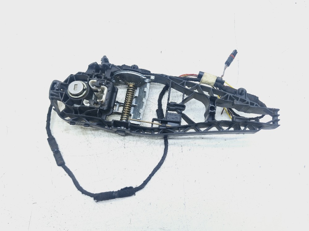 Maçaneta Externa Traseira Direita Bmw X1 2.0 2017 2018 Preto Traseira