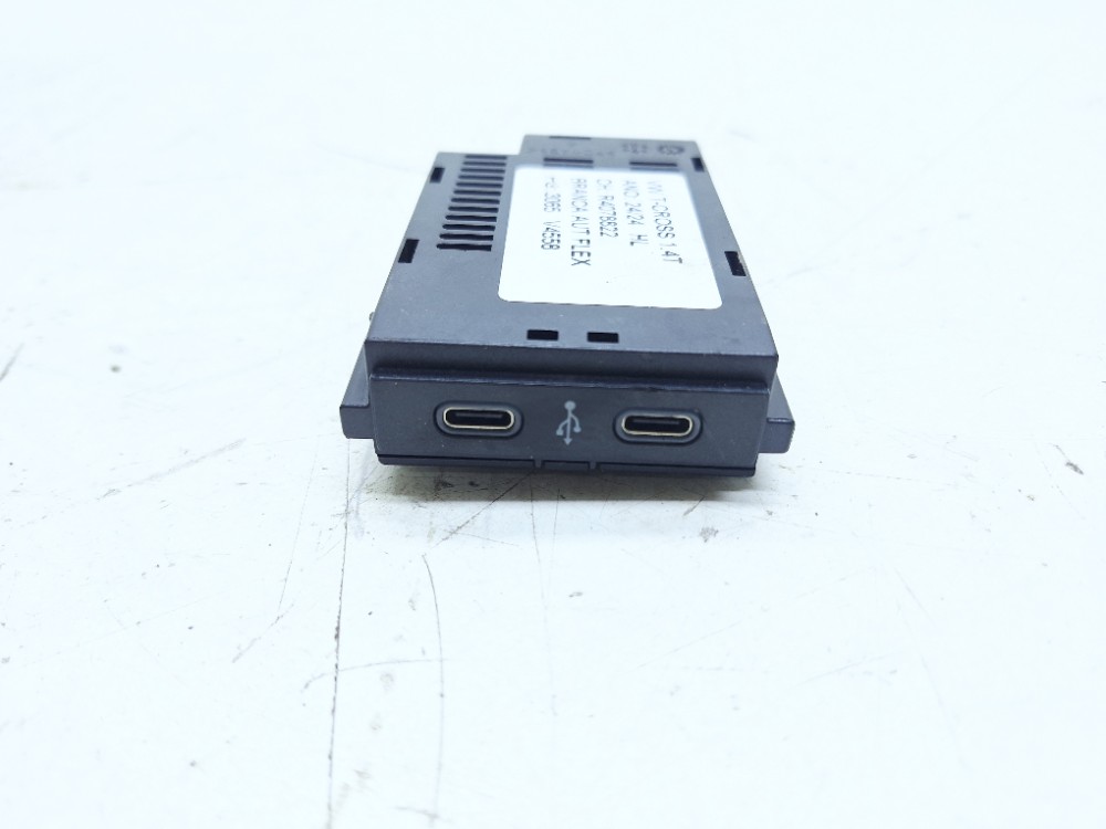 Entrada Usb Auxiliar Vw Tcross Tsi 1.4 2024 2g6035736
