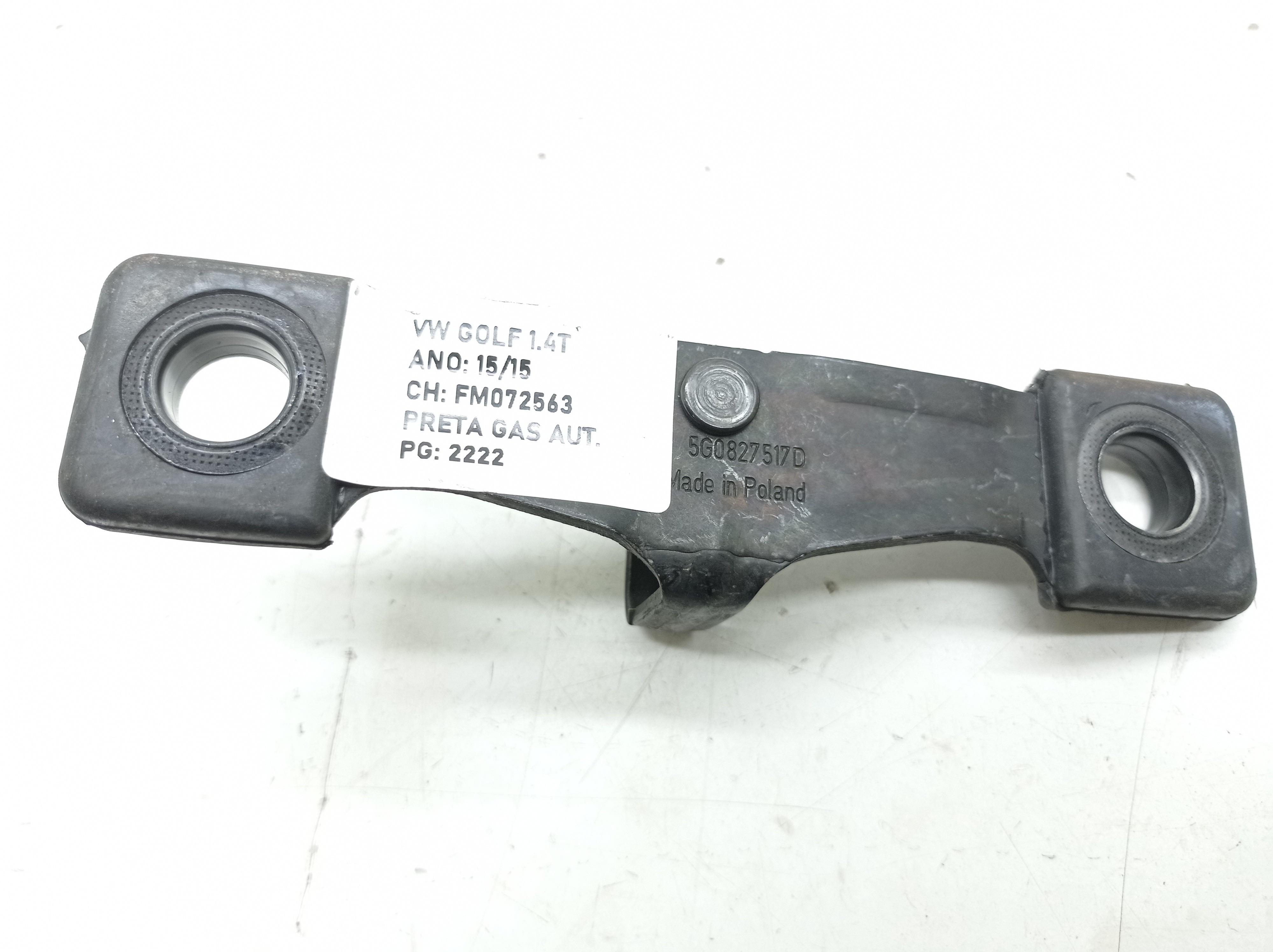 Batente Fechadura Tampa Traseira Vw Golf Tsi 1.4 2015