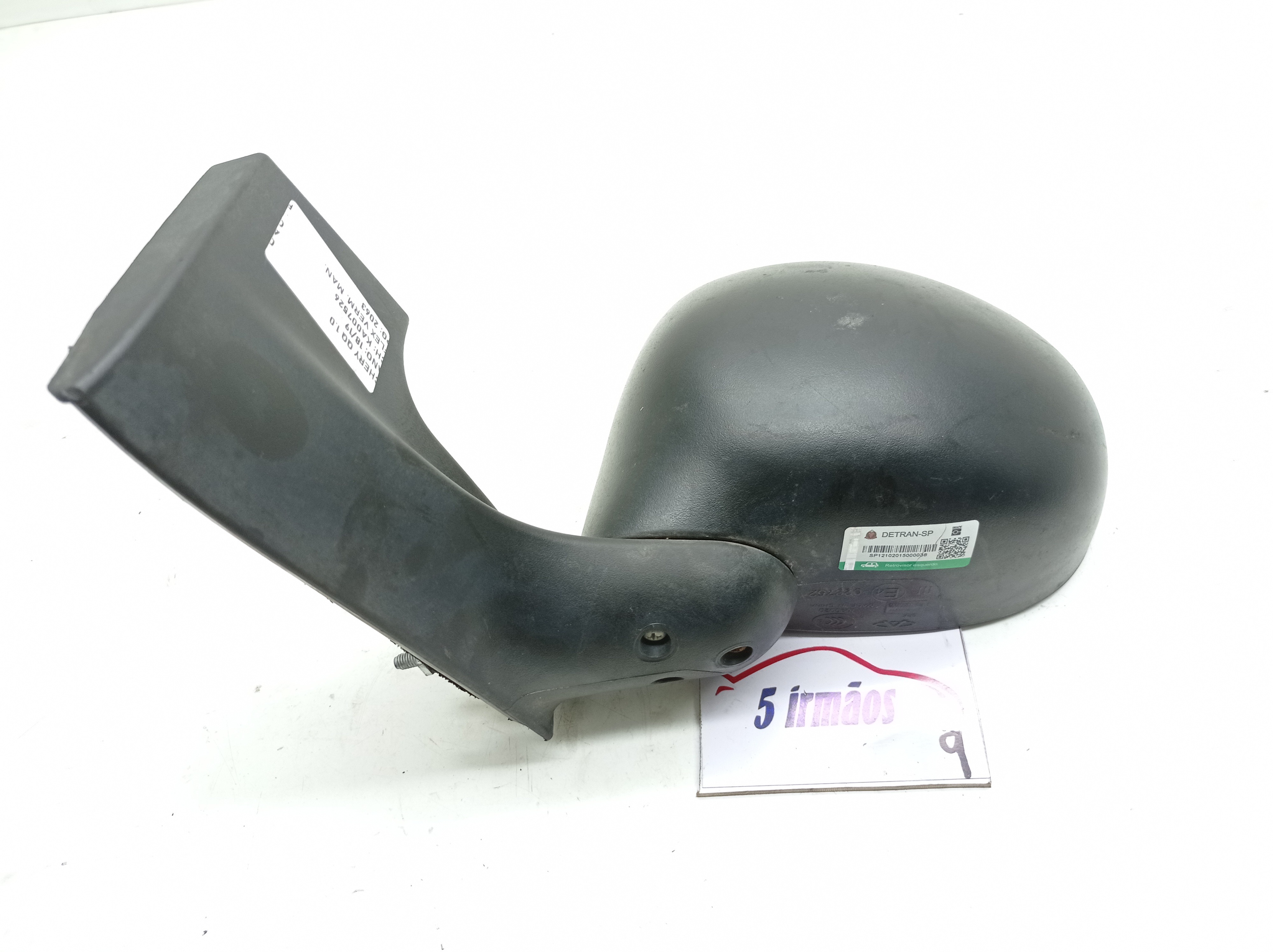 Retrovisor Esquerdo S/espelho Chery Qq 1.0 2018 2019