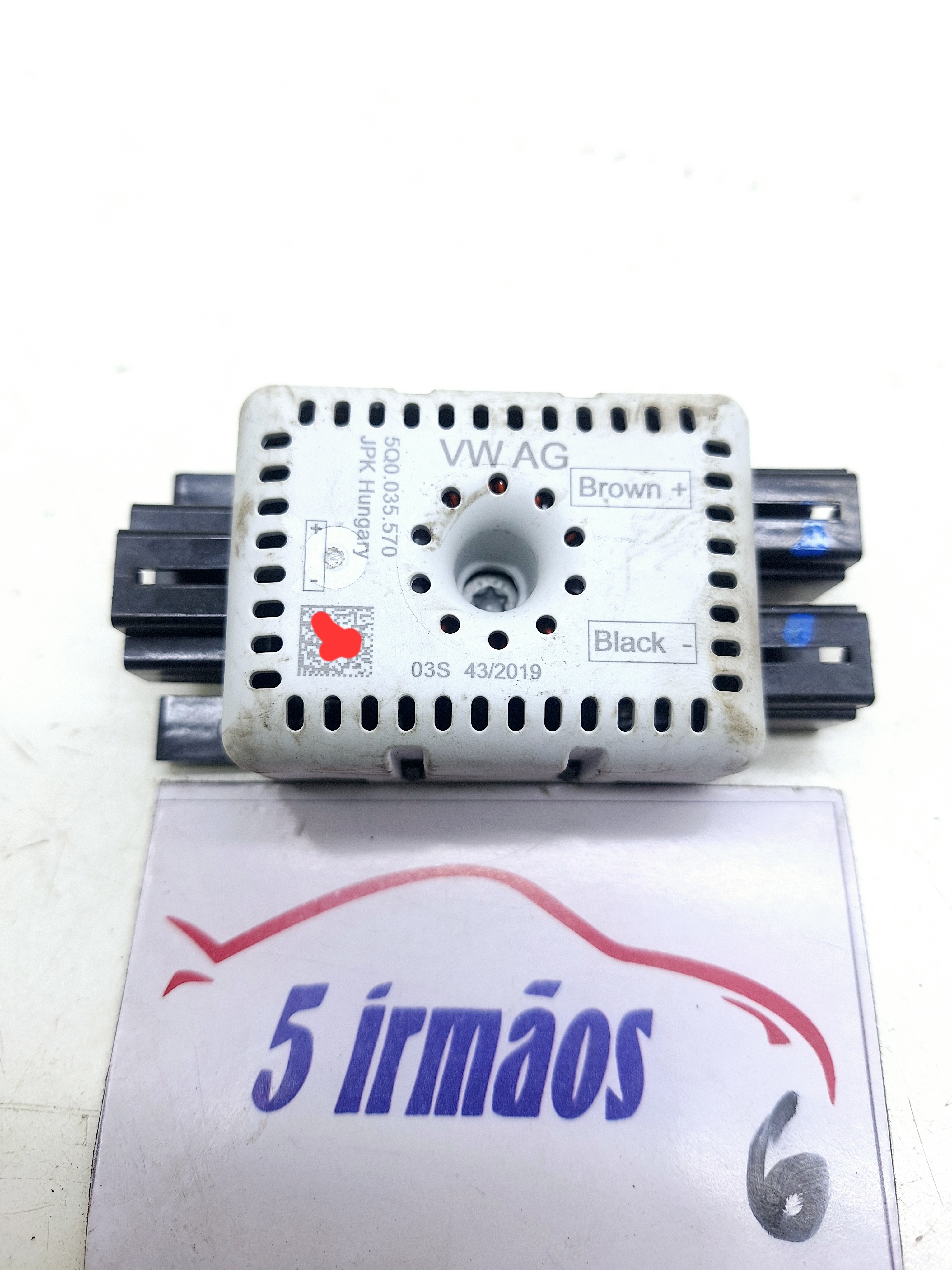Módulo Amplificador Antena Vw Tiguan  2.0 2020 Nº5q0035570
