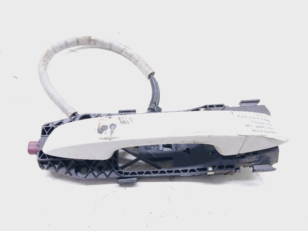 Maçaneta Externa Dianteiro Direita Vw Polo 1.4 2020 Branco Dianteira