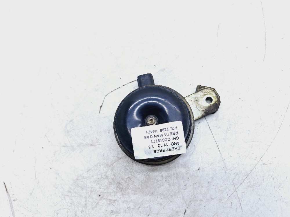 Buzina Sonora Alarme Chery Face 1.3 2011 2012 S123721020