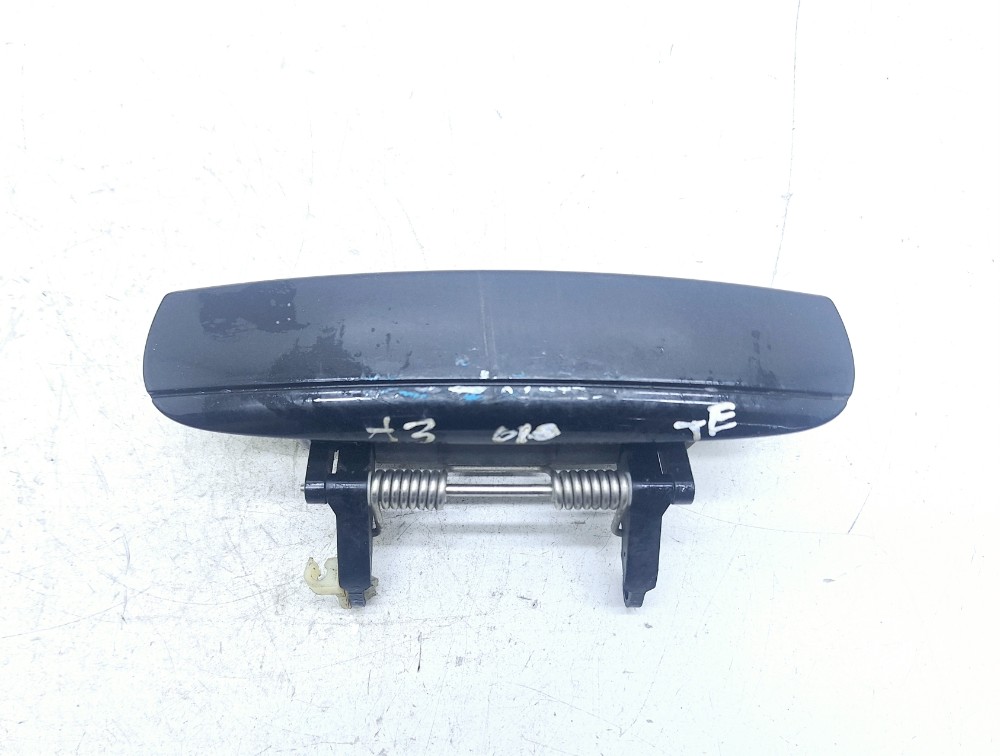 Maçaneta Externa Traseira Esquerda Audi A3 2009 2010 Preto Traseira