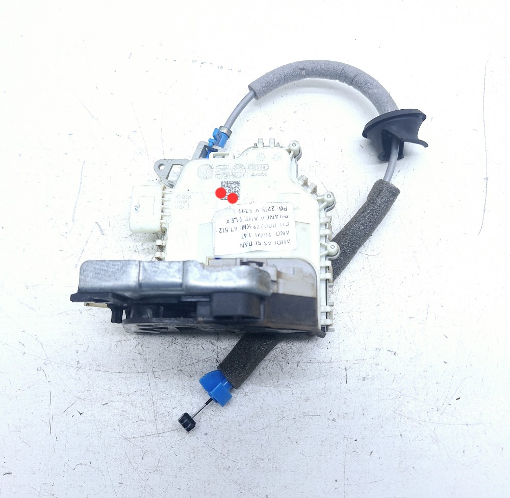 Fechadura Porta Traseira Esquerda Audi A3 Sedan 2.0 2021