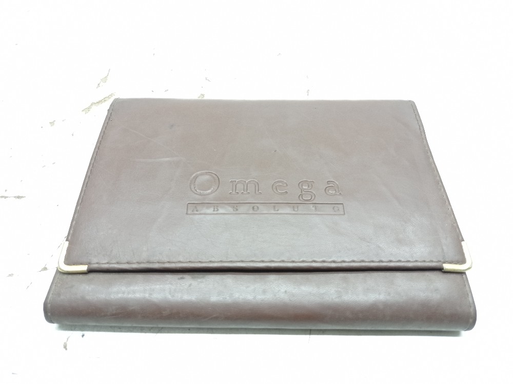 Manual Proprietário Chevrolet Omega 3.6 2010 2011