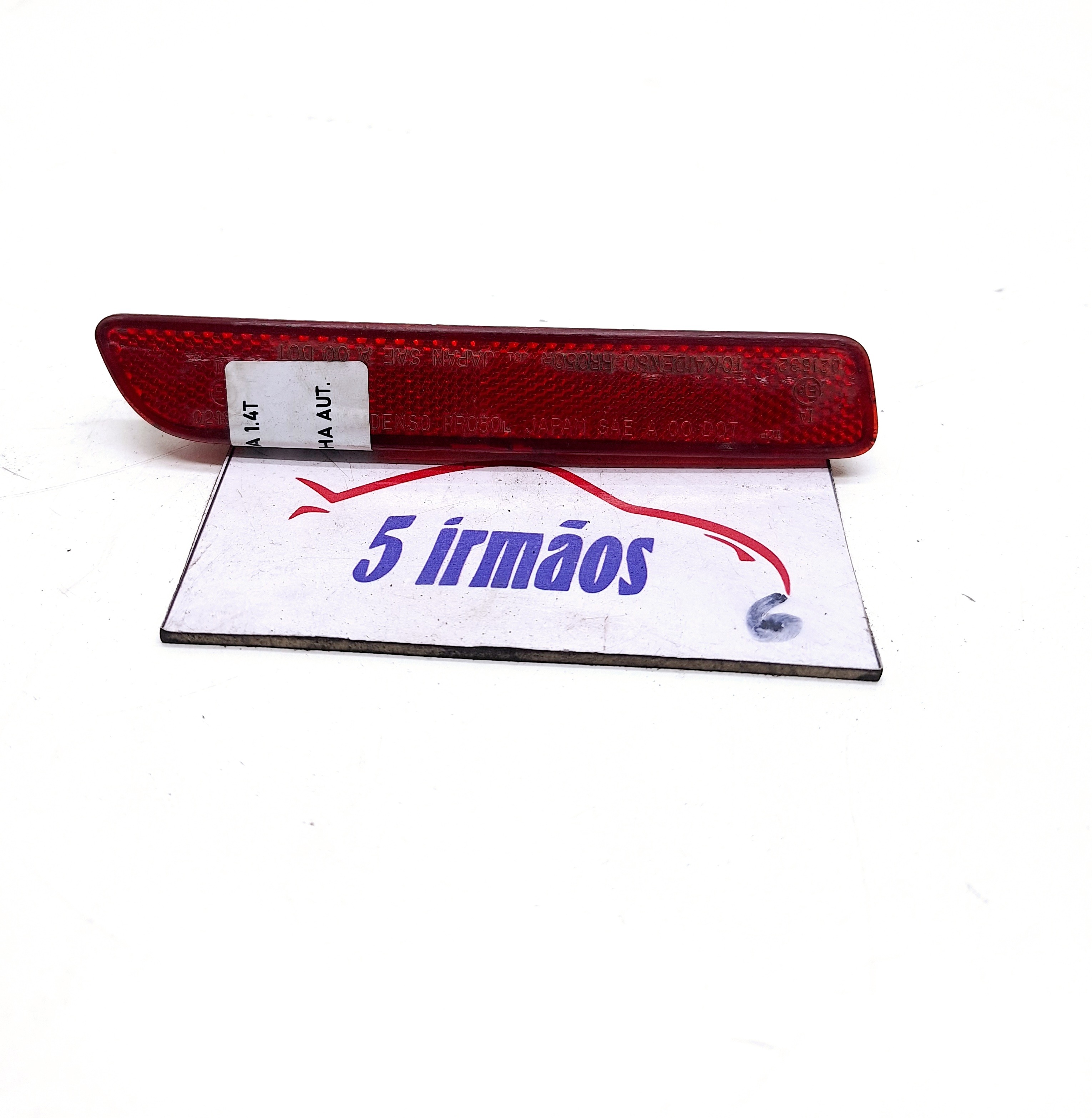 Refletor Olho Gato Traseiro Esquerdo Suzuki Vitara 1.4 2017 Vermelho