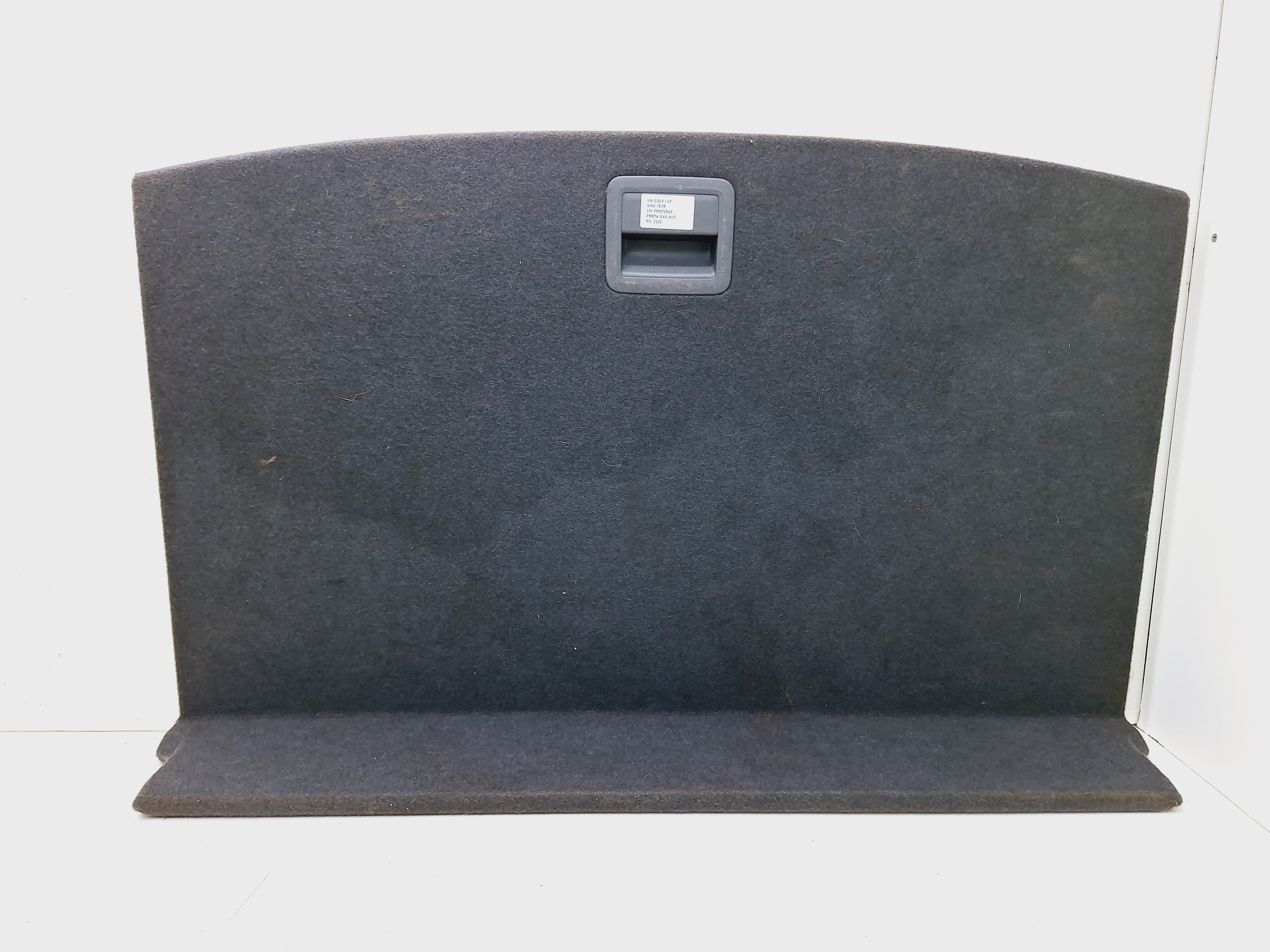 Tampão Estepe Porta Malas Vw Golf 1.4 2015 N5g6858855 Preto