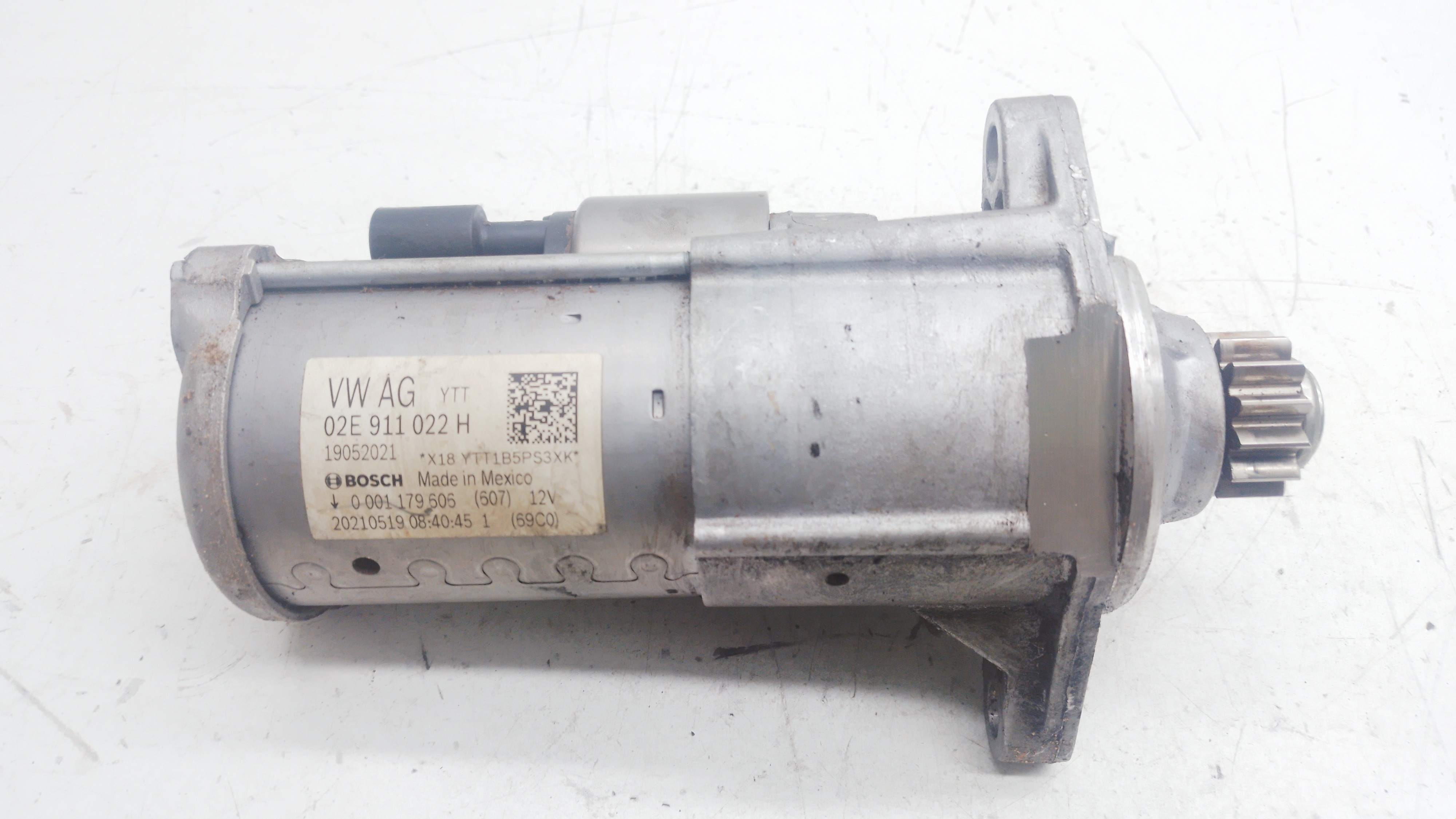 Motor Arranque Vw Tiguan Tsi 2.0 2020/ 2021 Nº02e911022h