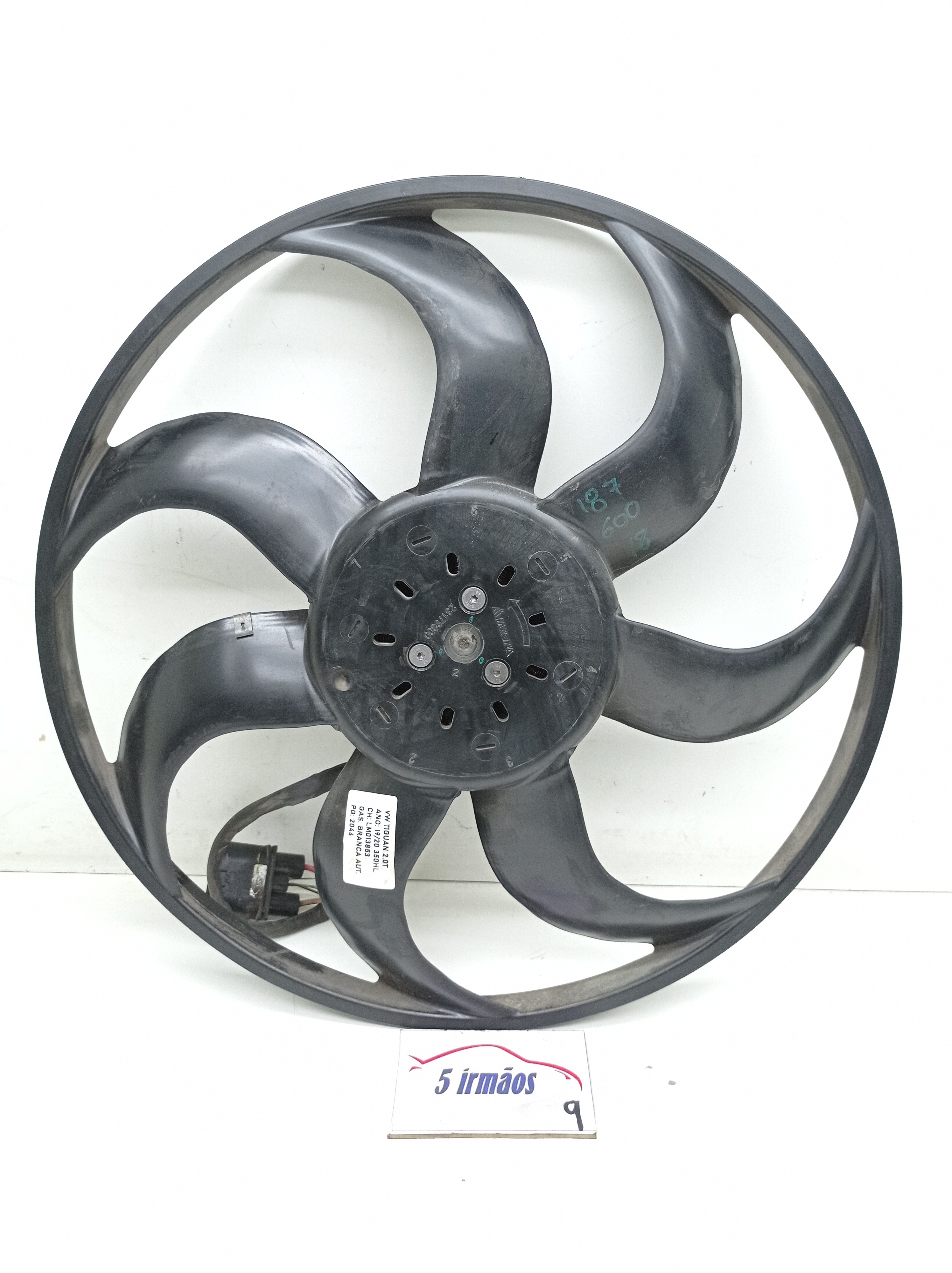 Ventoinha Radiador Vw Tiguan Tsi 2.0 2019 / 2020 5qm959455t