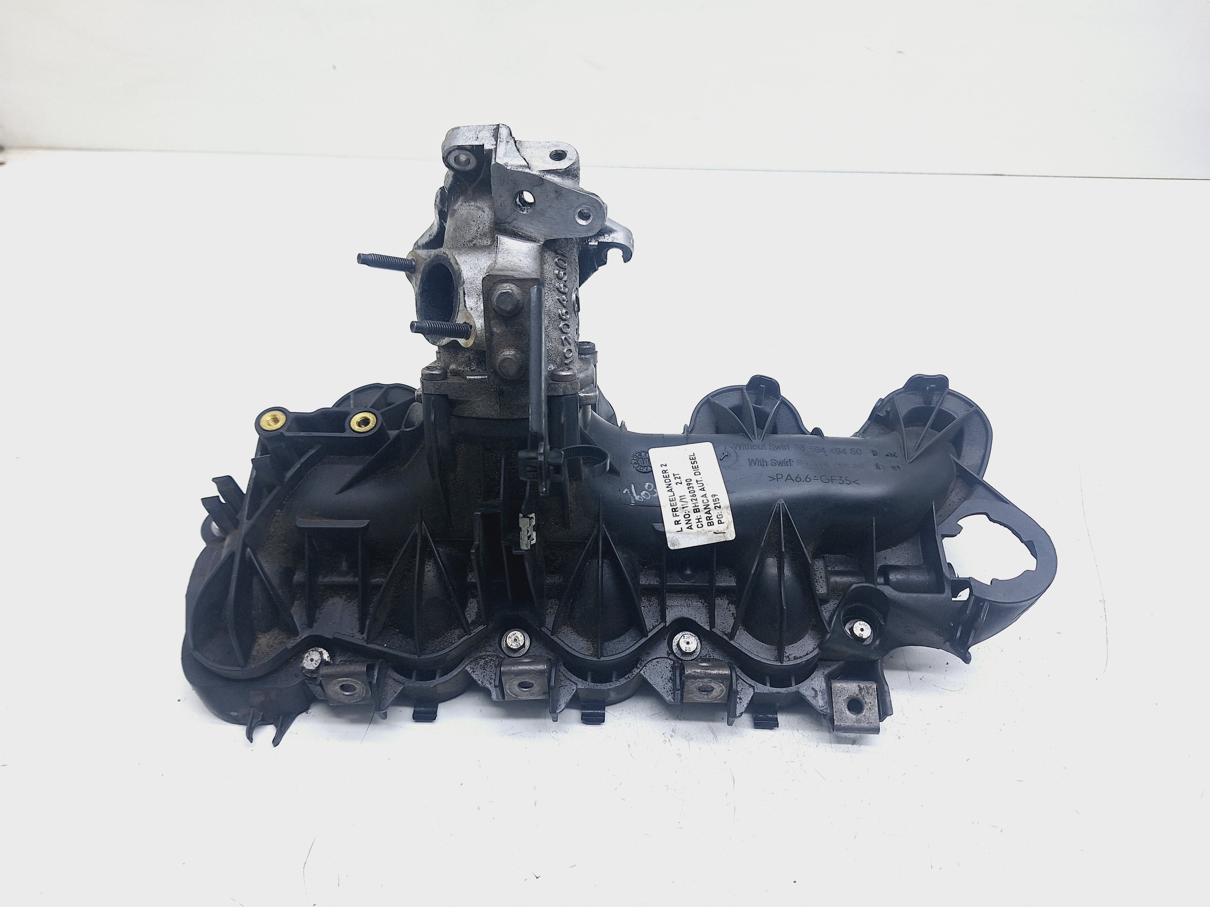 Coletor Admissão Freelander 2 2.2 Diesel 2011 9659449480