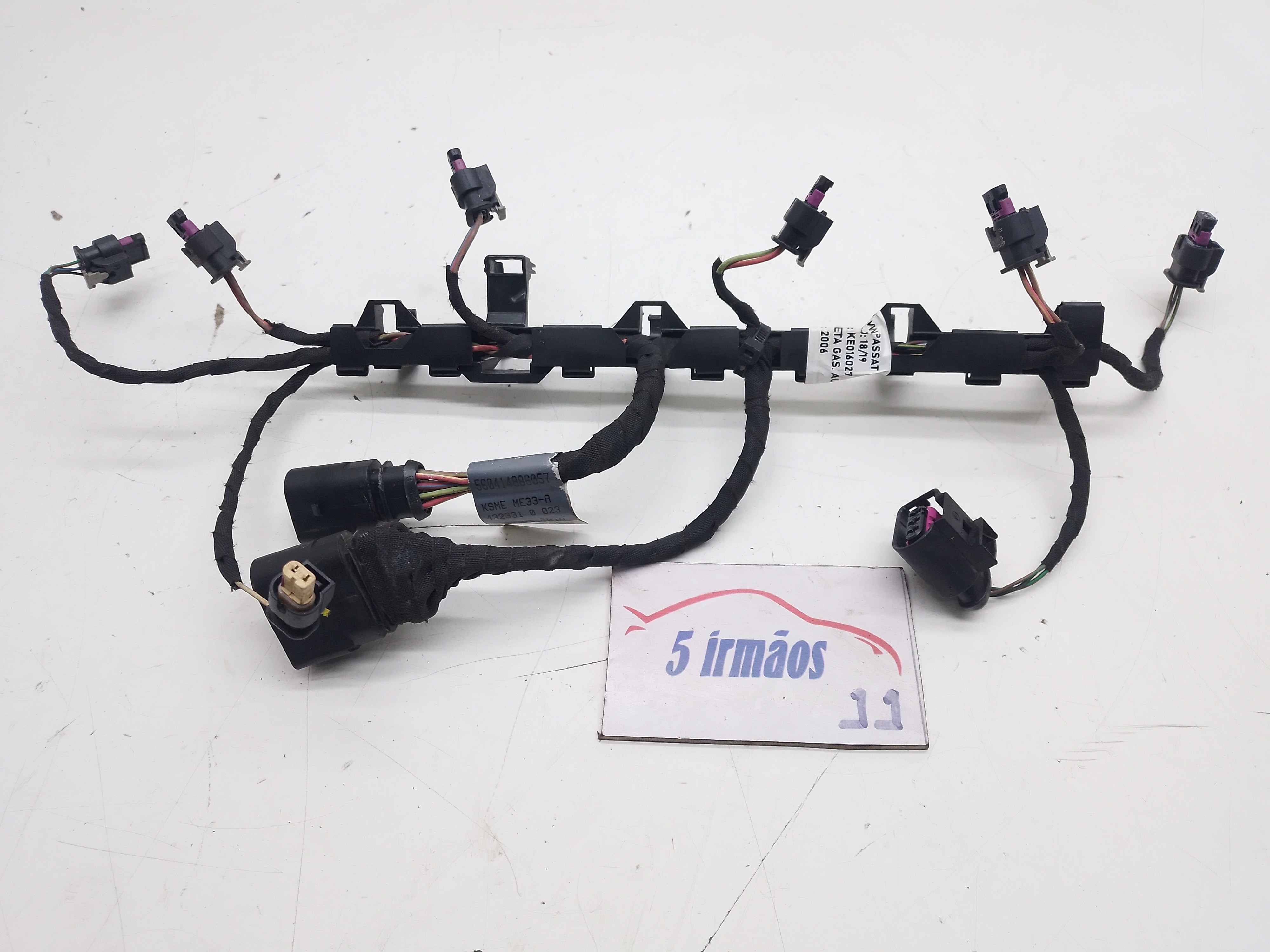 Chicote Bico Injetor Vw Passat Tsi 2.0 2018 Nº06l971627