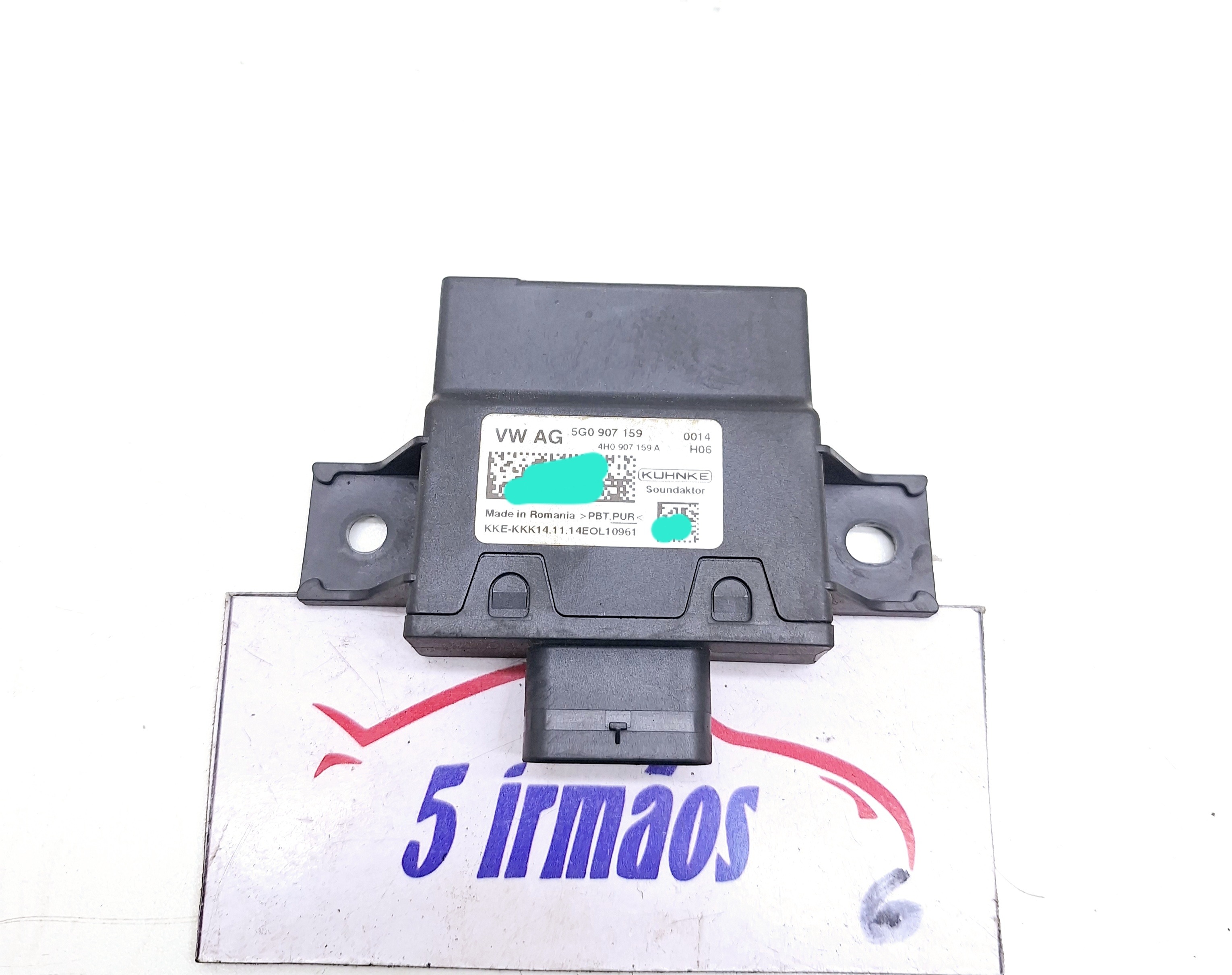 Módulo Controle Impacto Vw Golf Gti 2.0 2015 Nº5g0907159