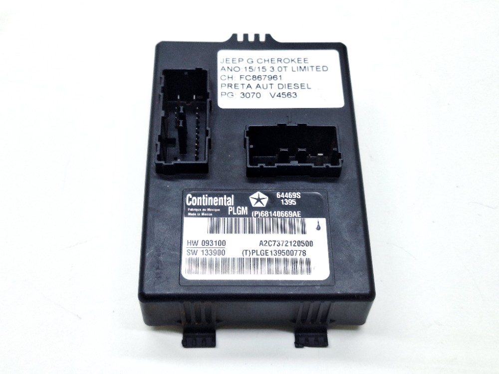 Módulo Controle Tampa Traseira Jeep Grand Cherokee 3.0 2015
