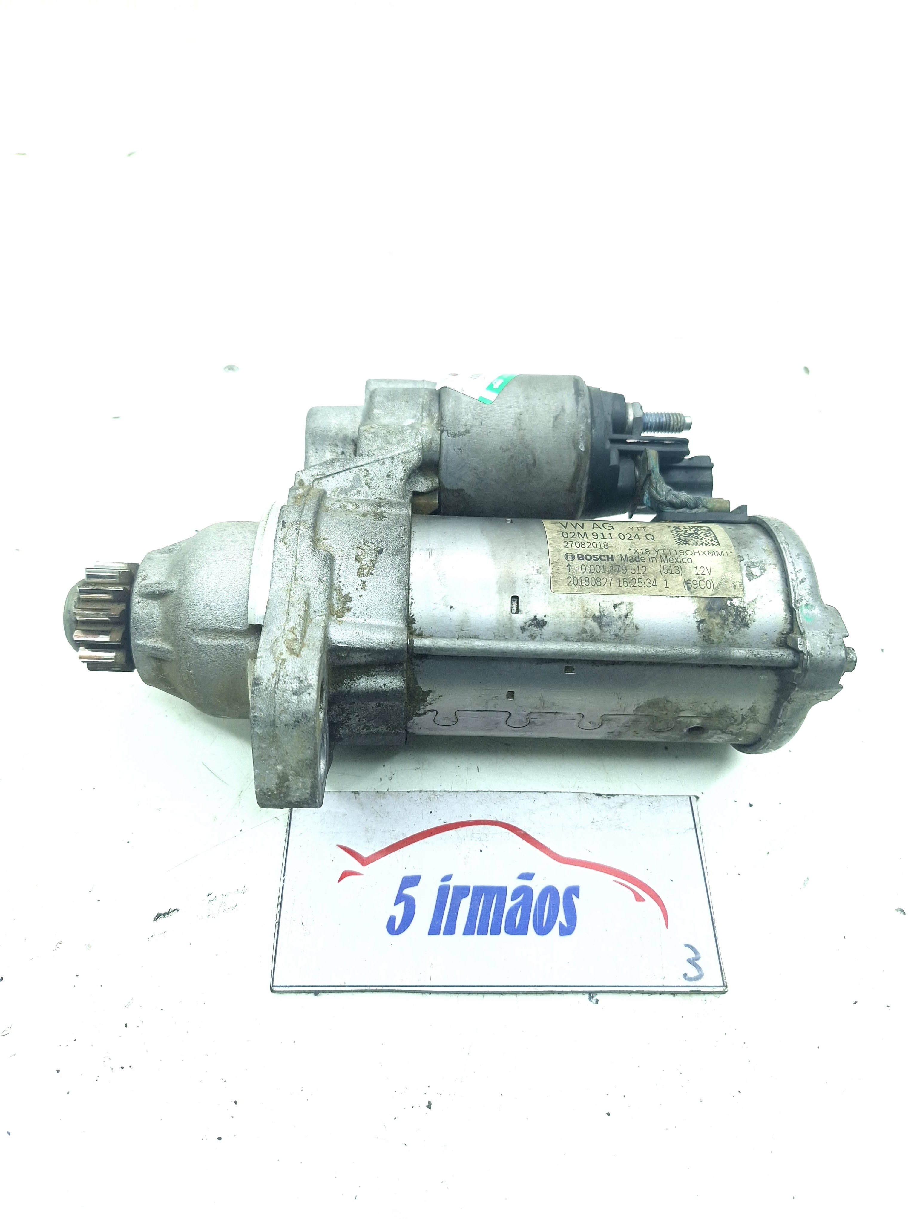 Motor Arranque Vw Jetta Tsi 1.4 2018 / 2019 Nº02m911024q