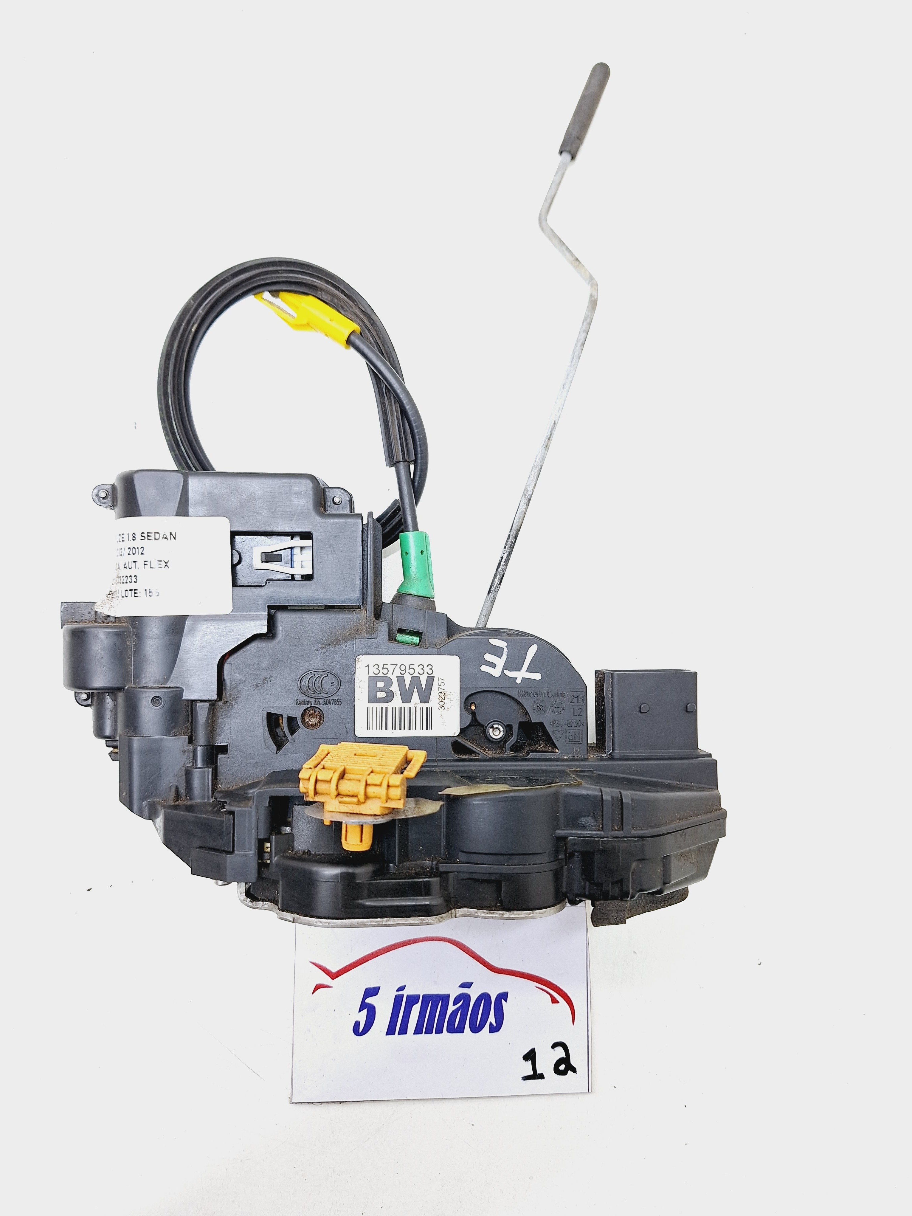 Fechadura Porta Traseira Esquerda Gm Cruze Sedan 1.8 2012