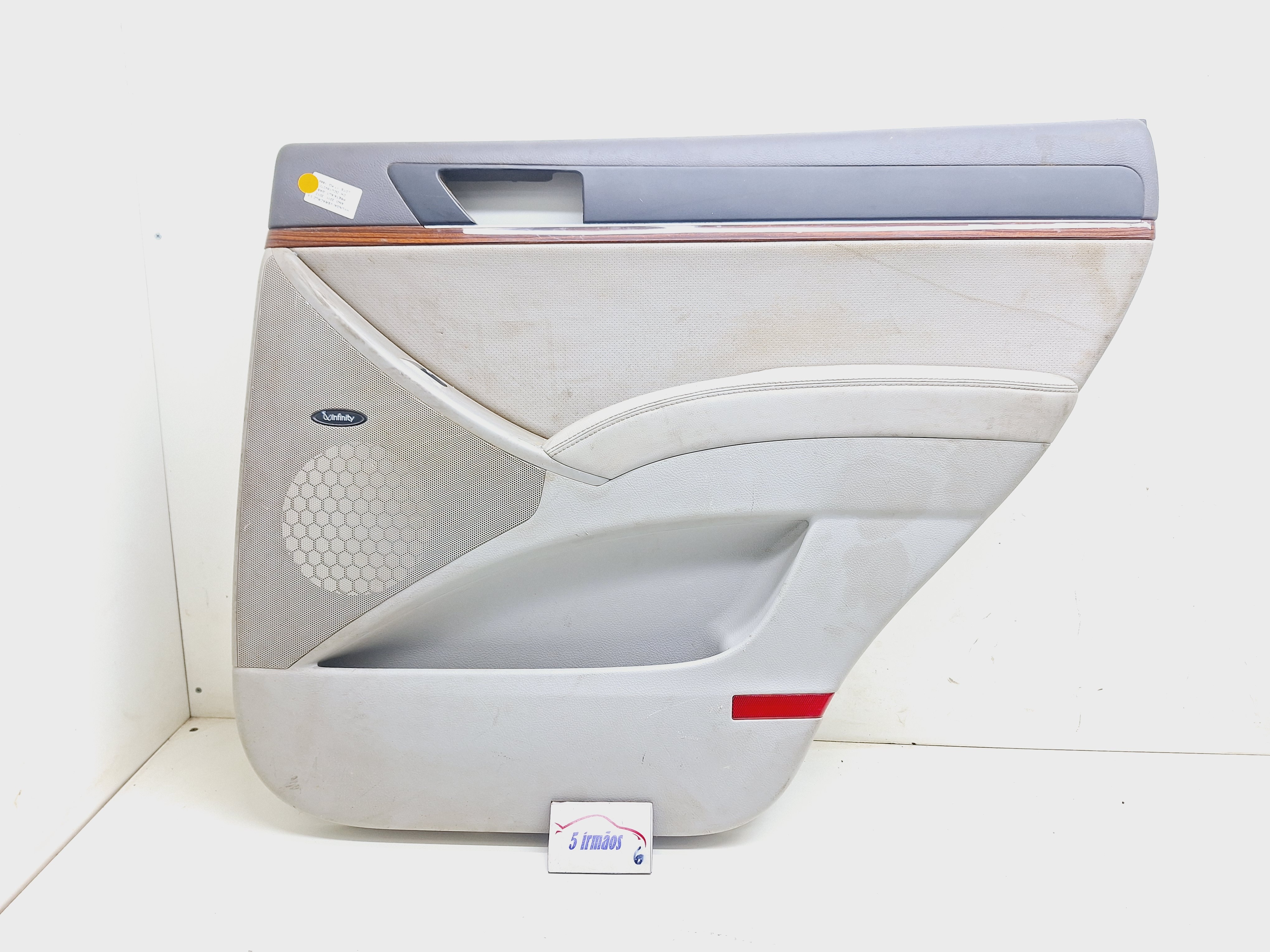 Forro Porta Traseira Direita Hyundai Veracruz 3.8 2011/ 2012 Bege