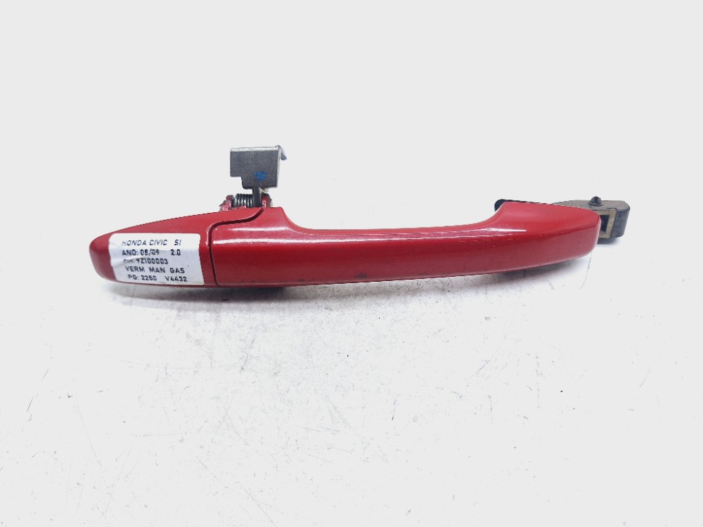 Maçaneta Externa Dianteira Direita Honda Civic Si 2.0 2009 Vermelho Dianteira