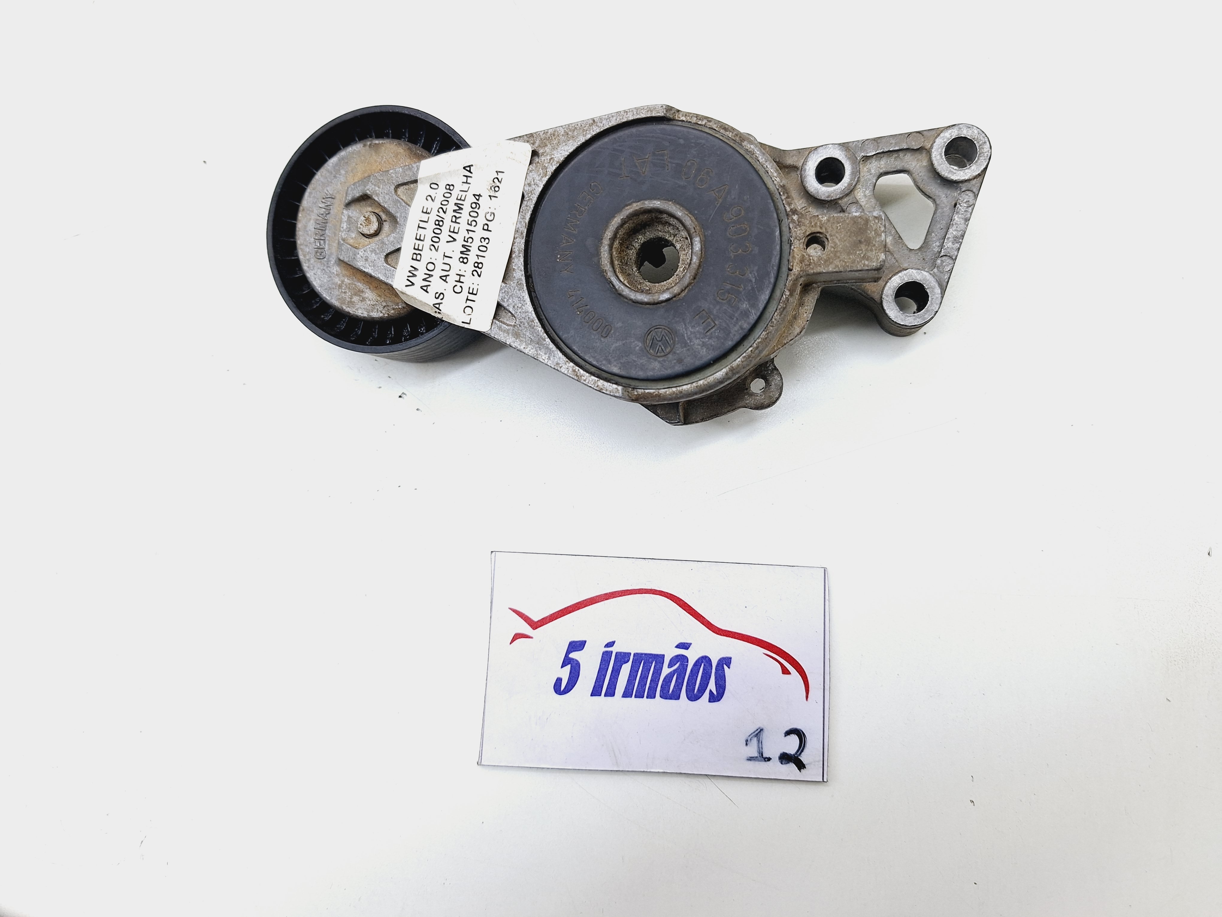 Tensor Correia Alternador Vw Beetle 2.0 2008 N06a903315e