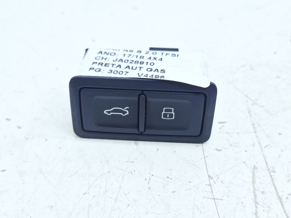 Botão Abertura Tampa Traseira Audi A5 2.0 2018 4g0959831d