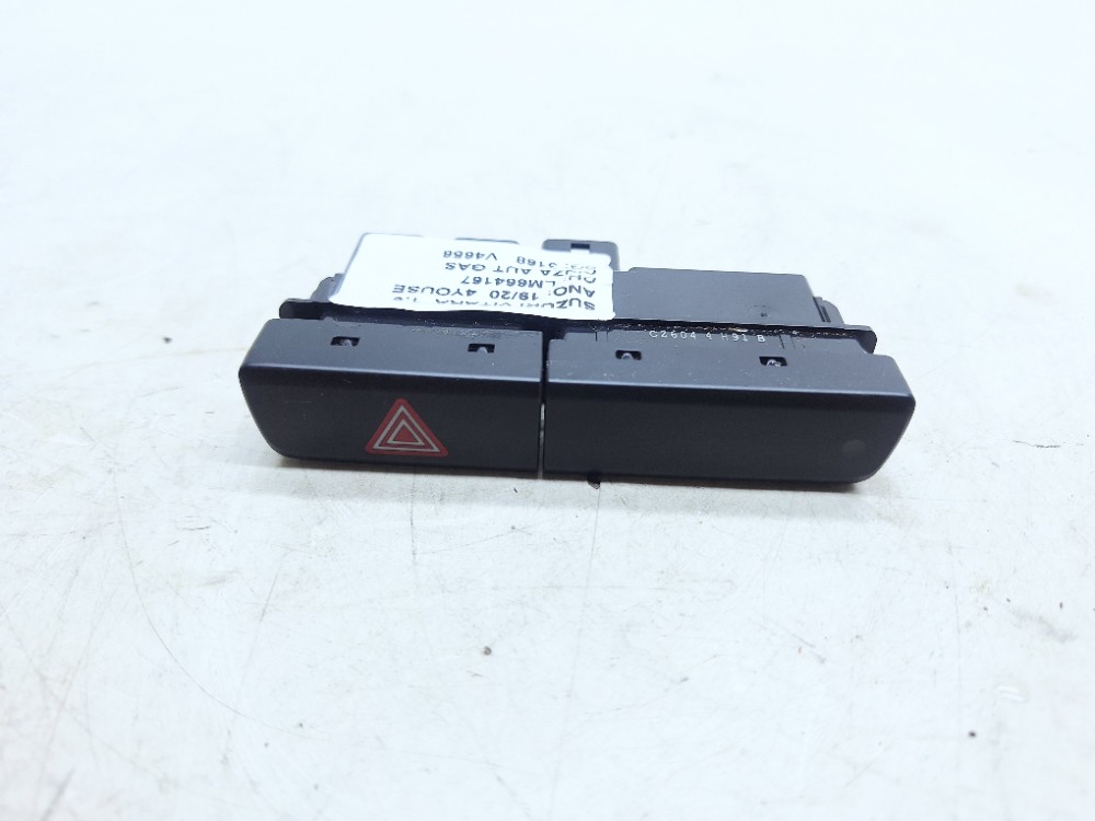 Botão Pisca Alerta Suzuki Vitara 1.6 2019 2020 Preto