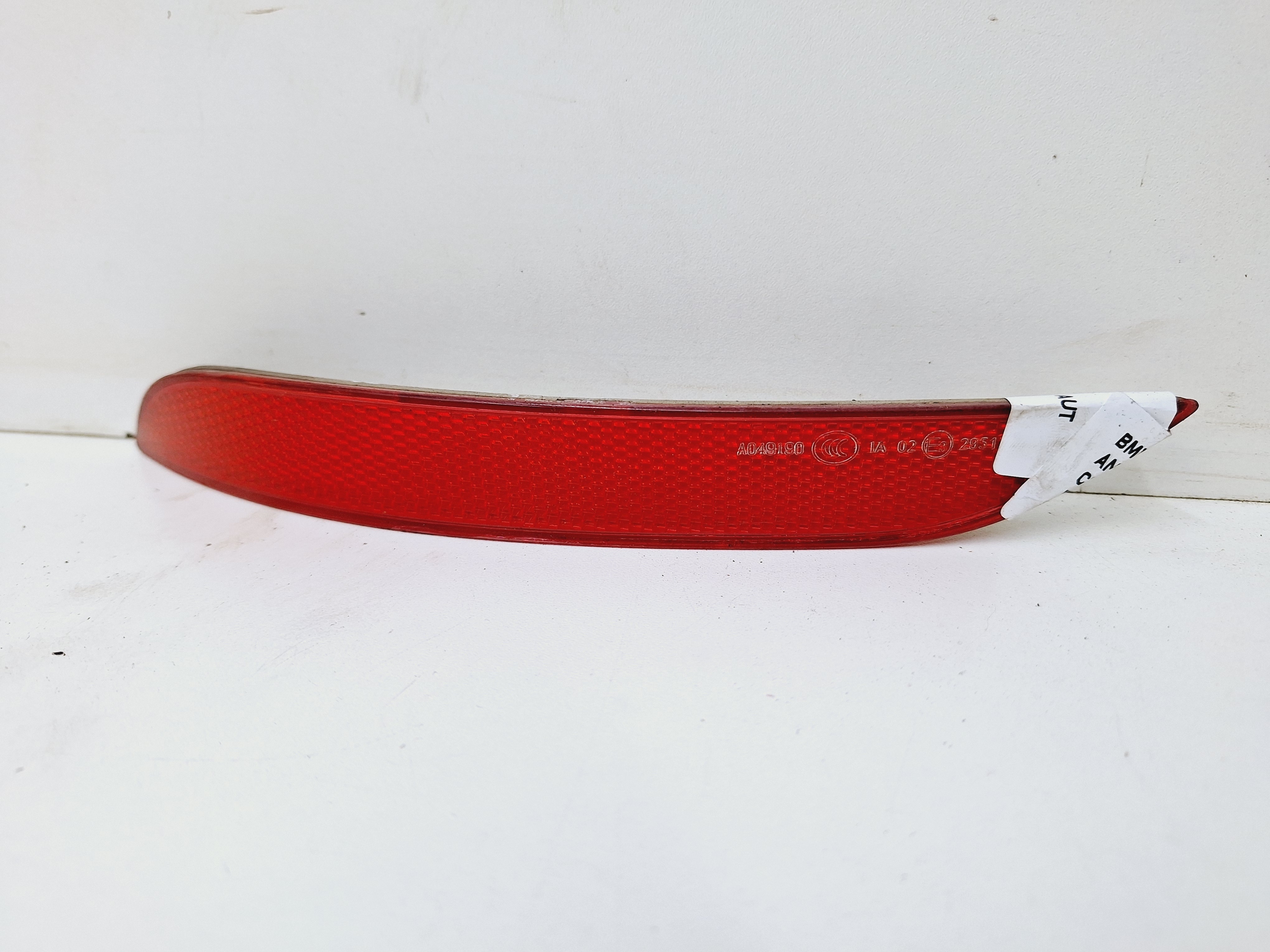Refletor Olho Gato Esquerdo Bmw X1 2.0 2013 / 2014 Nº7314883 Vermelho
