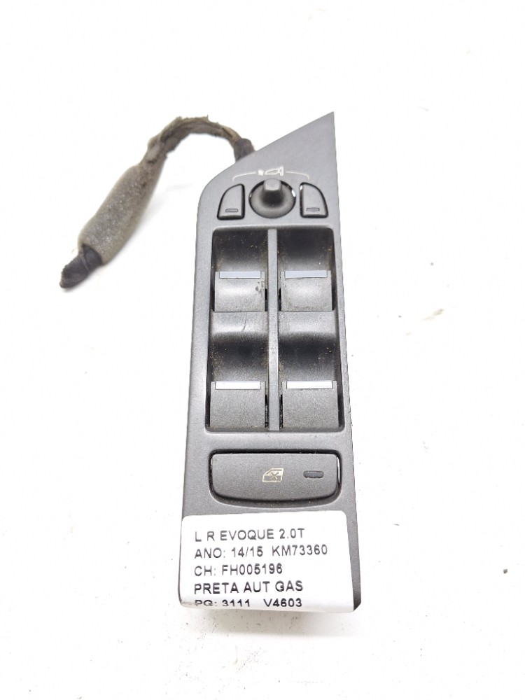 Botão Vidro Dianteiro Esquerdo Evoque 2.0 2014 Bj3214540ab