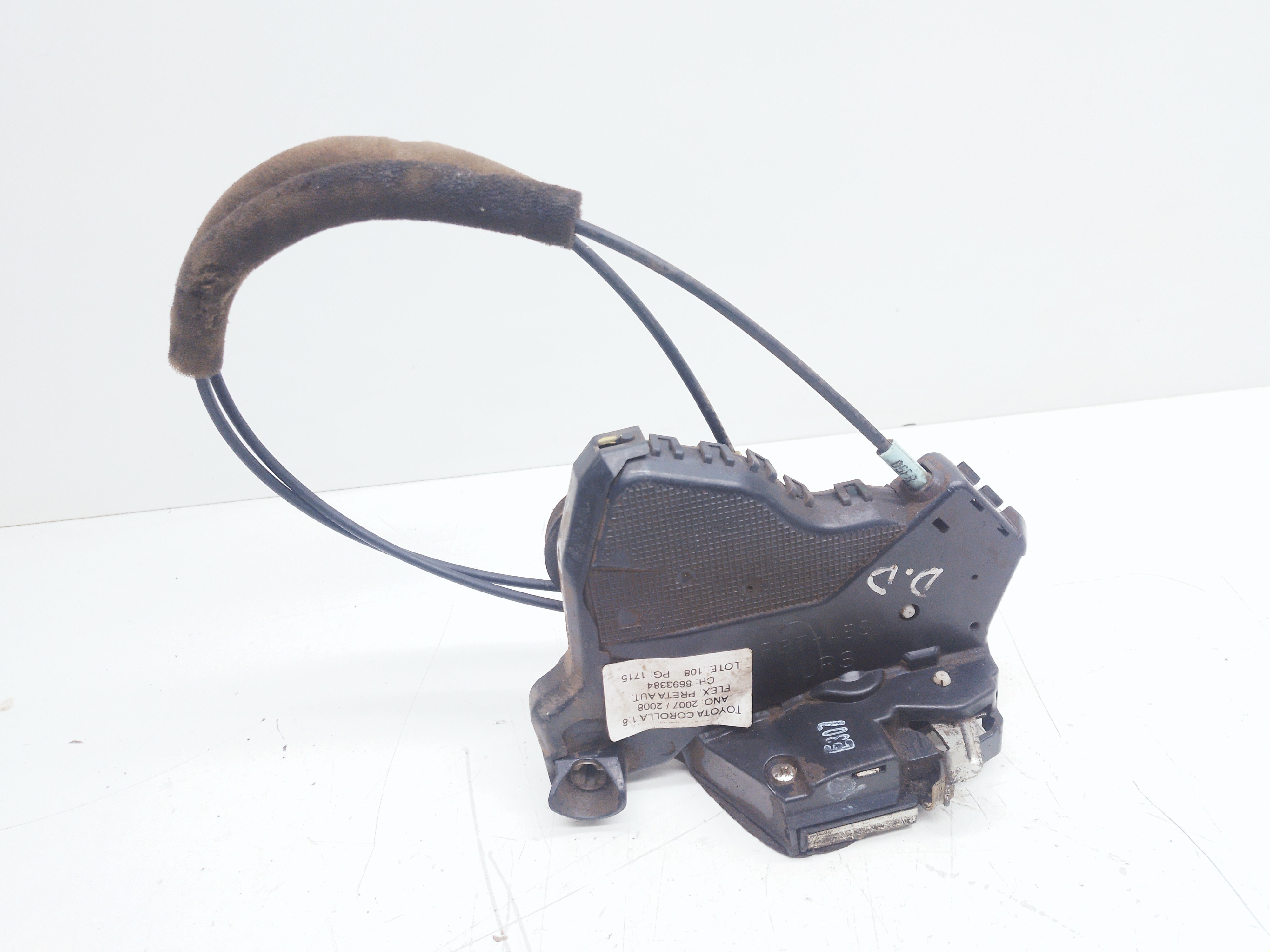 Fechadura Porta Dianteira Direita Toyota Corolla 1.8 2008