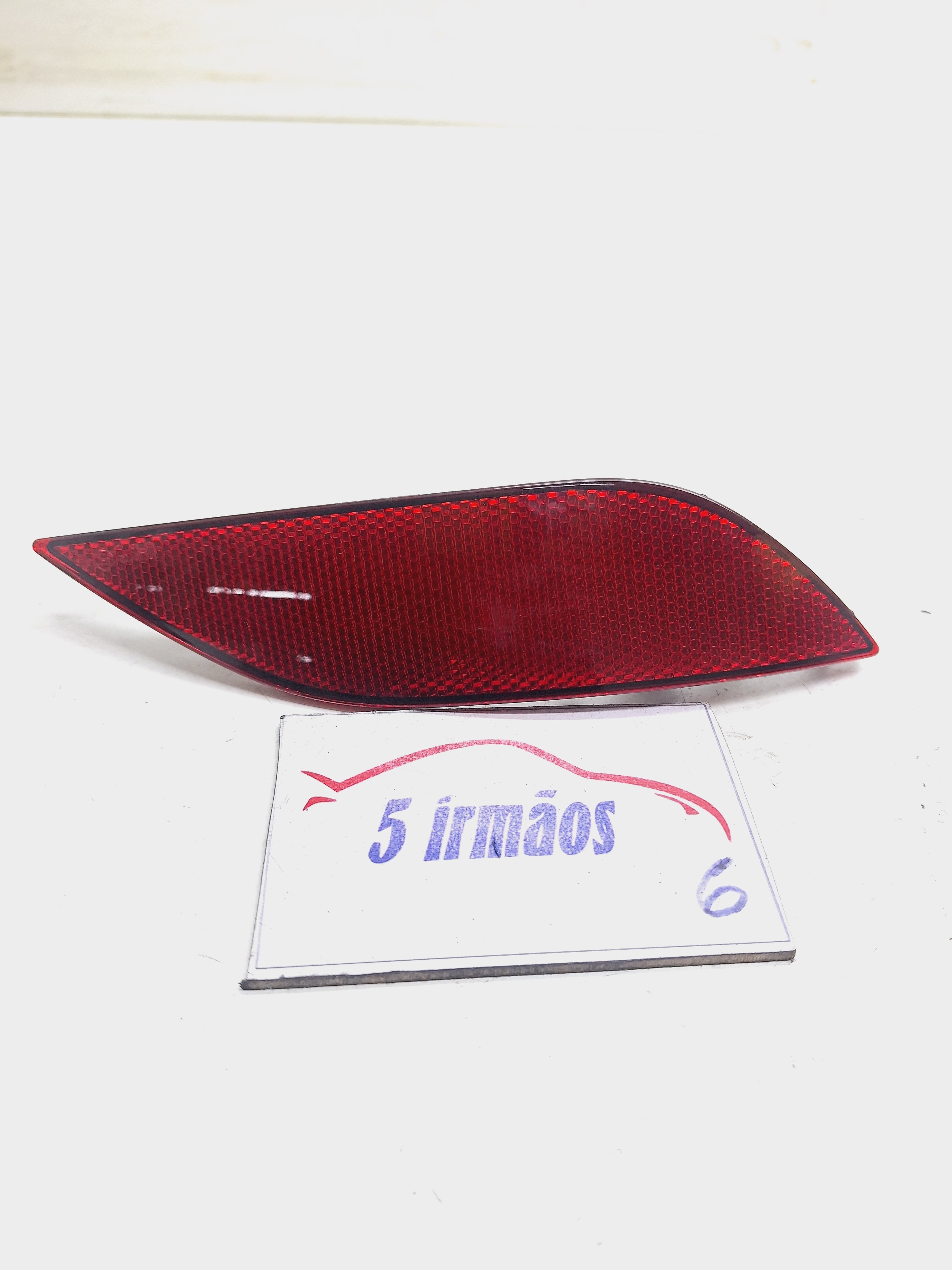 Refletor Olho Gato Traseiro Direito Vw Tcross 1.4 2022  Vermelho