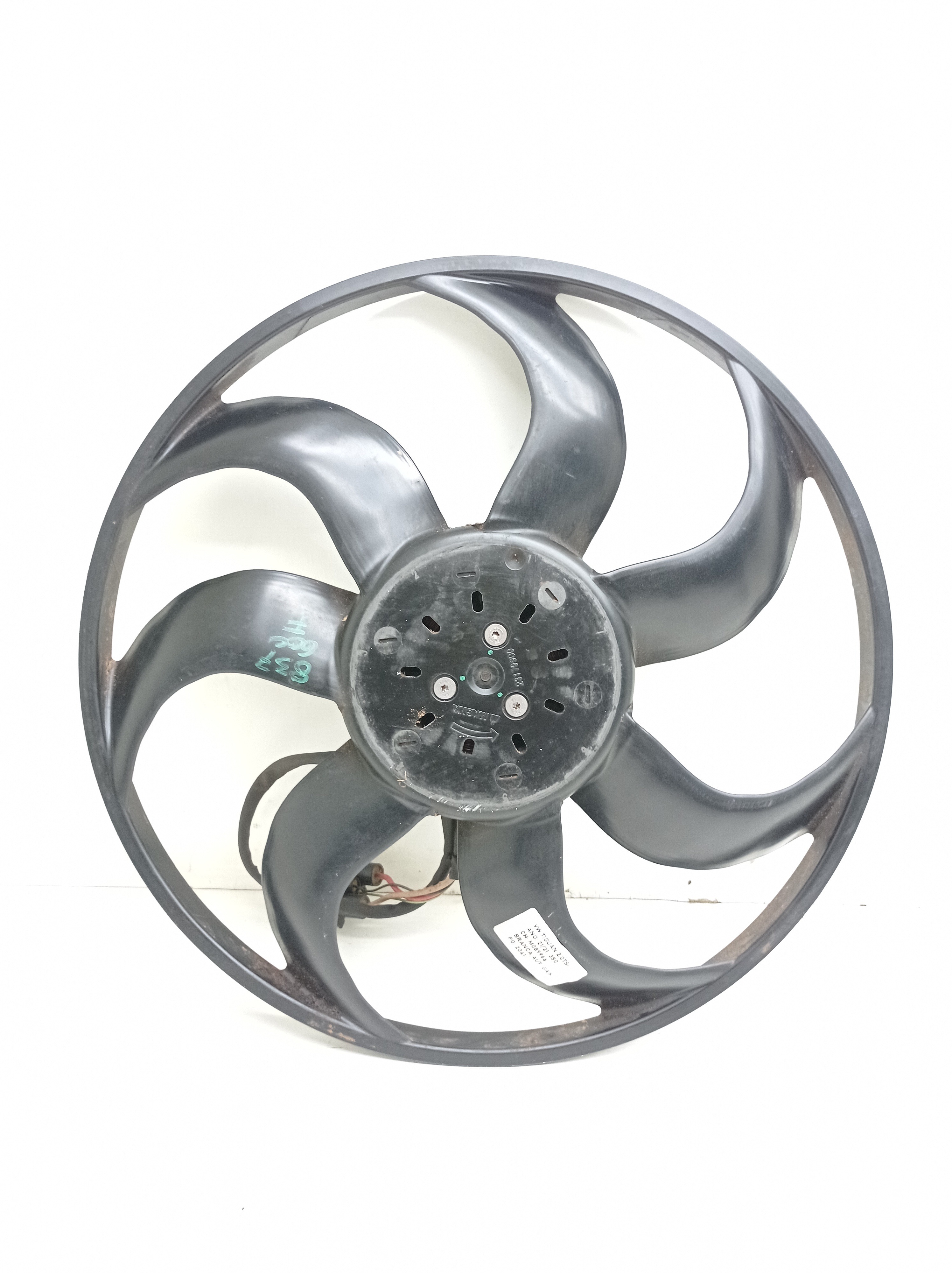 Ventoinha Radiador Vw Tiguan Tsi 2.0 2021 Nº5qm959455t
