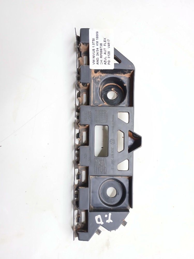Guia Parachoque Traseiro Direito Vw Nivus 1.0 2024 2g5807394