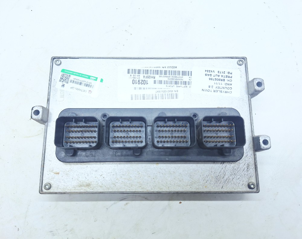Módulo Injeção Chrysler Town Country 3.6 2011 P68094366ae