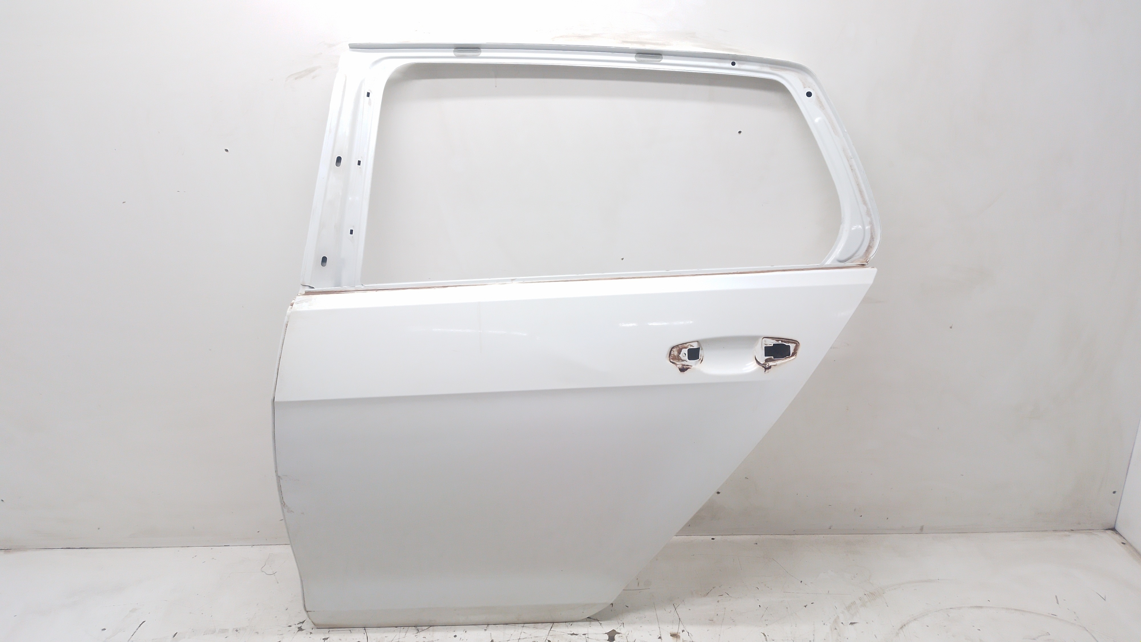 Porta Traseira Esquerda Vw Golf Gti 2.0 Turbo 2013/ 2014 Traseira Direito Branco