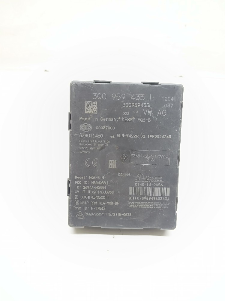 Módulo Keyless Vw Tiguan Rline 2019 3q0959435l