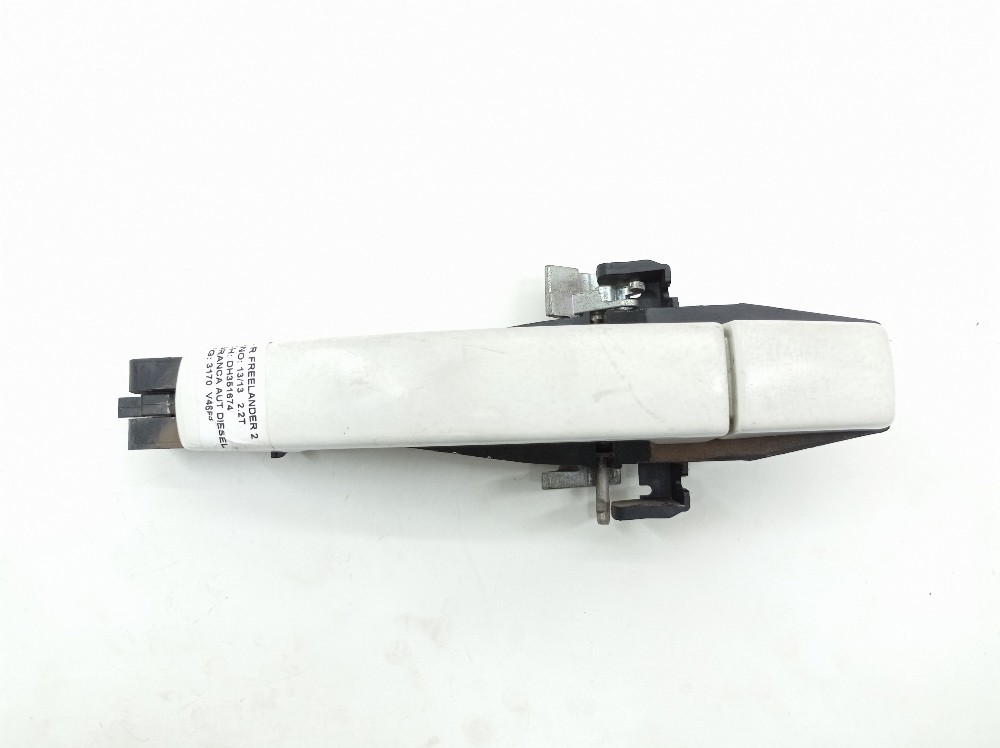 Maçaneta Externa Traseira Esquerda Freelander 2 2.2 2013 Branco Traseira